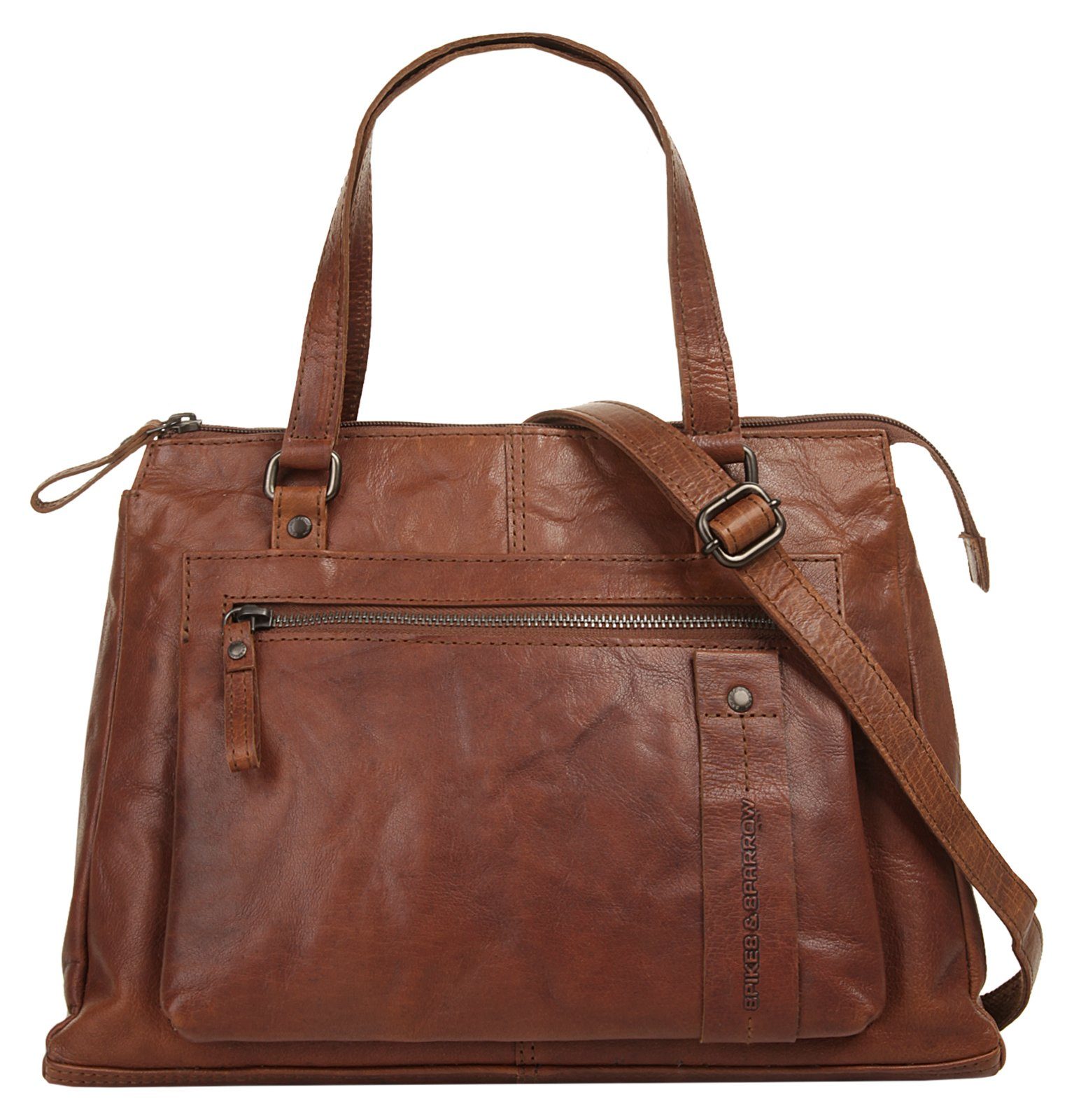 Spikes & Sparrow Tas echt leder