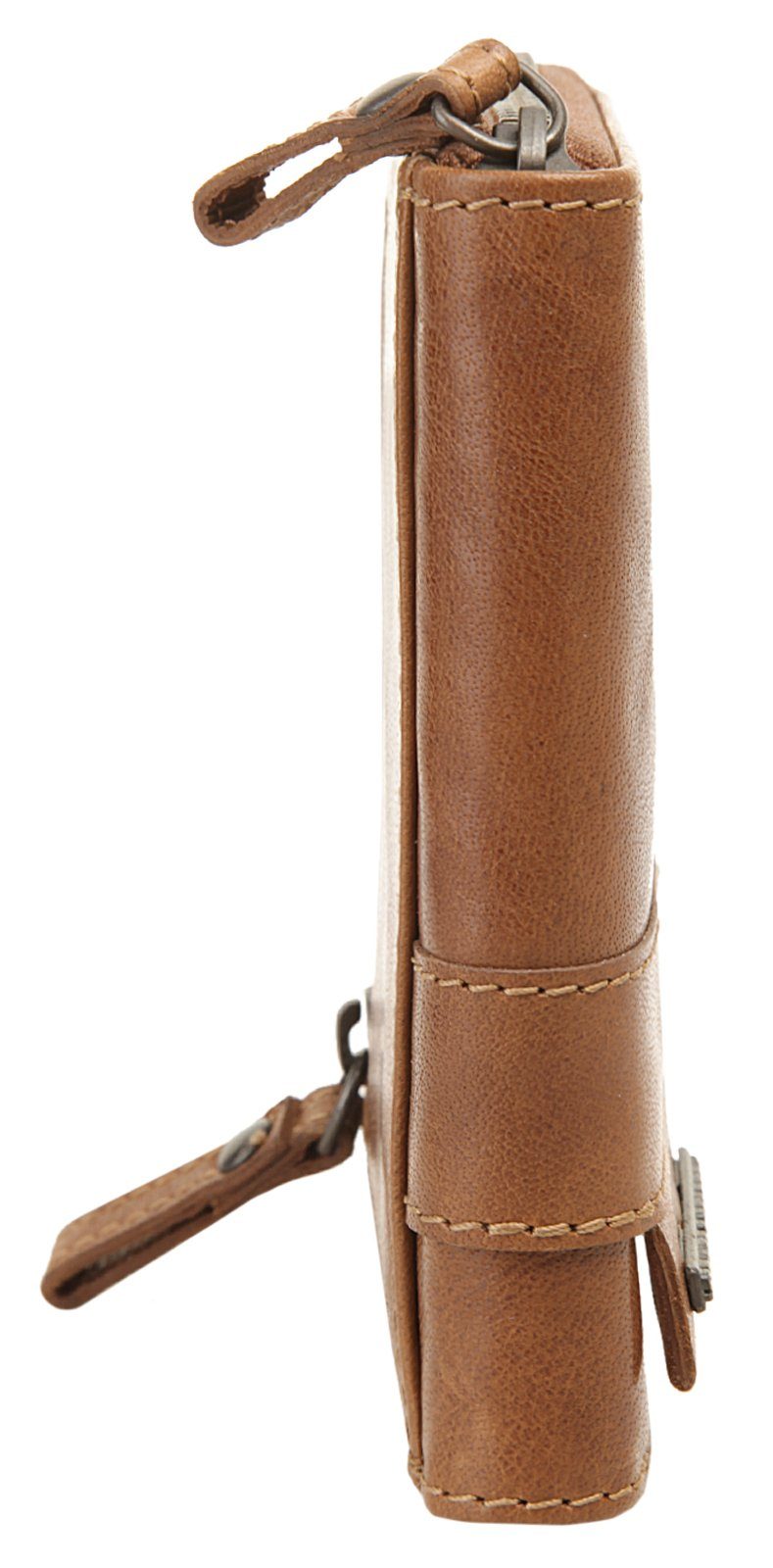 Spikes & Sparrow Portemonnee RFID echt leder
