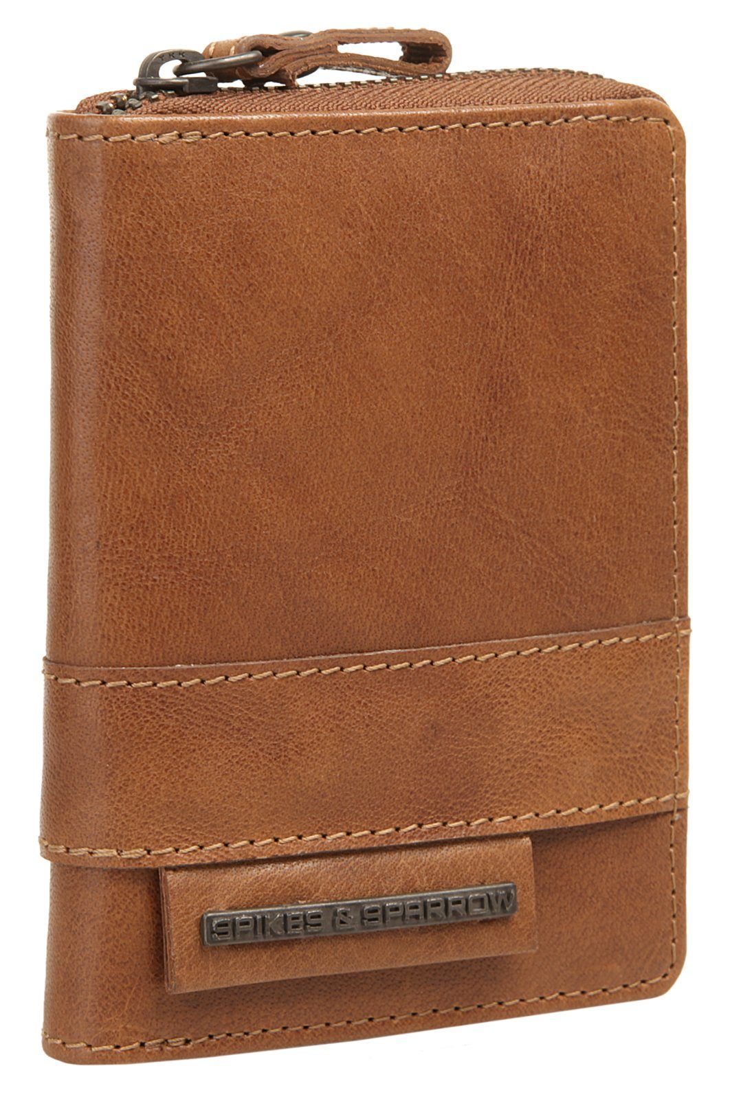 Spikes & Sparrow Portemonnee RFID echt leder