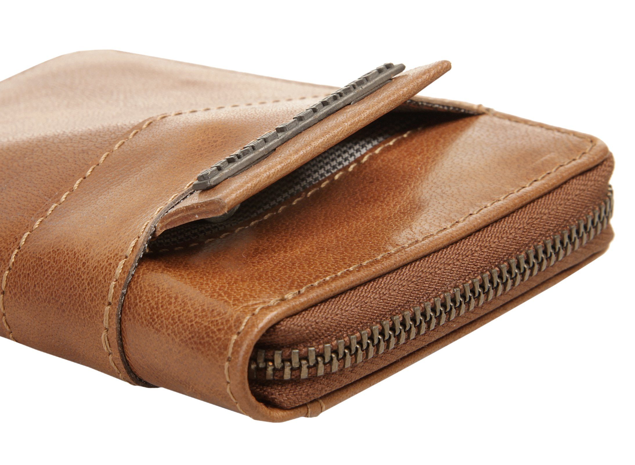 Spikes & Sparrow Portemonnee RFID echt leder