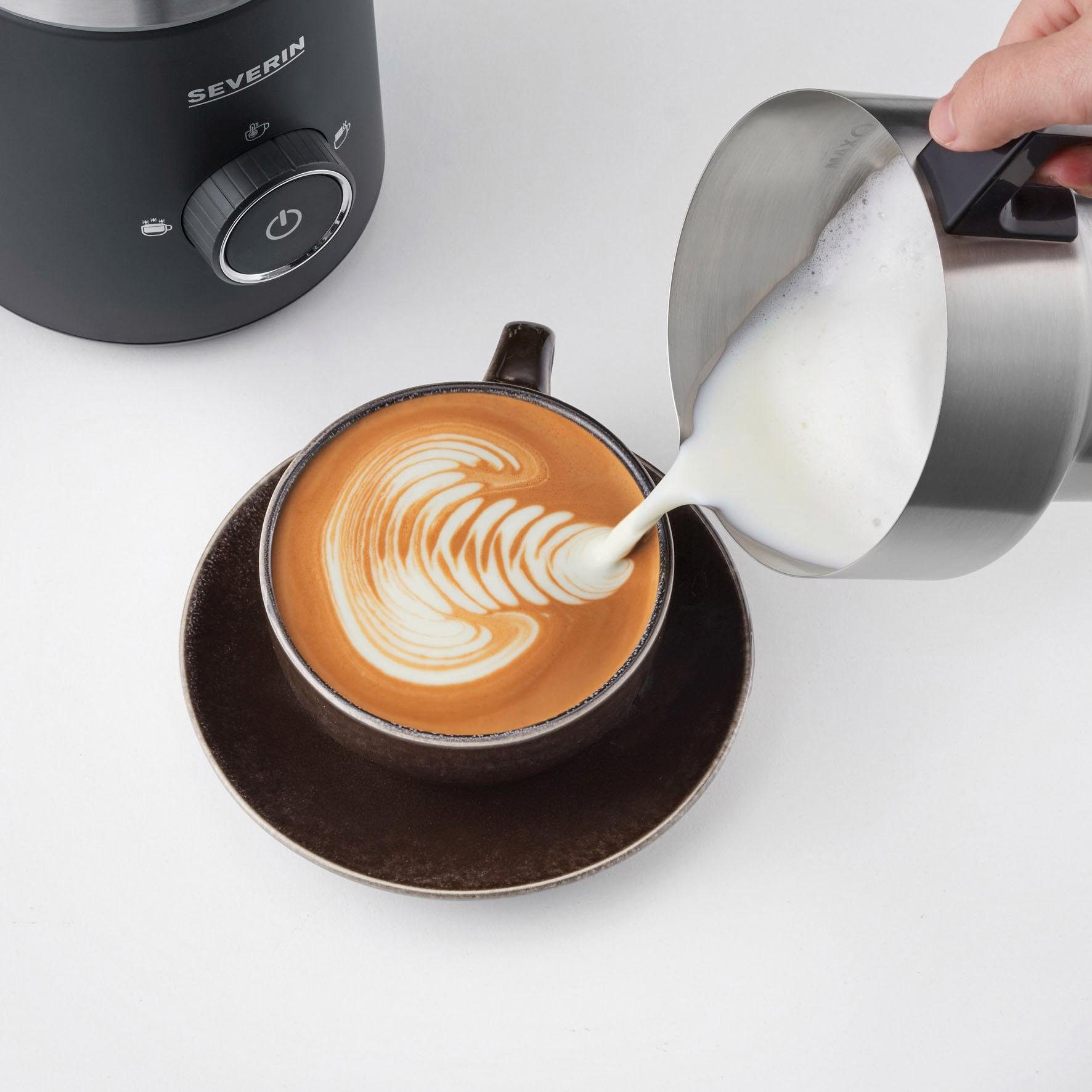 Severin Melkopschuimer SM 3585 Spuma 500 uiterst nauwkeurig afgieten - barista-tuit, met chocoladefunctie