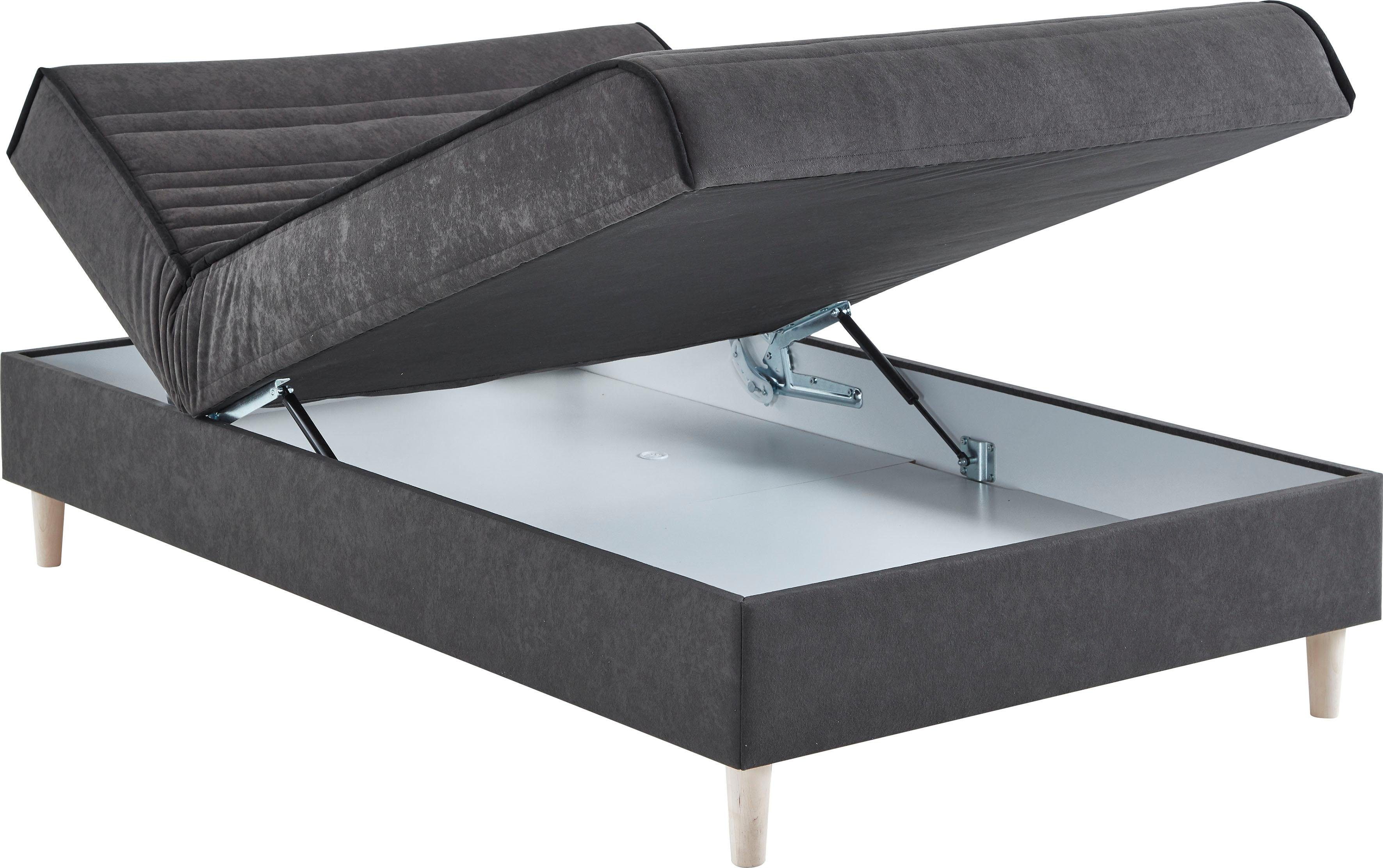 ATLANTIC home collection Boxspring Sababa met bedkist