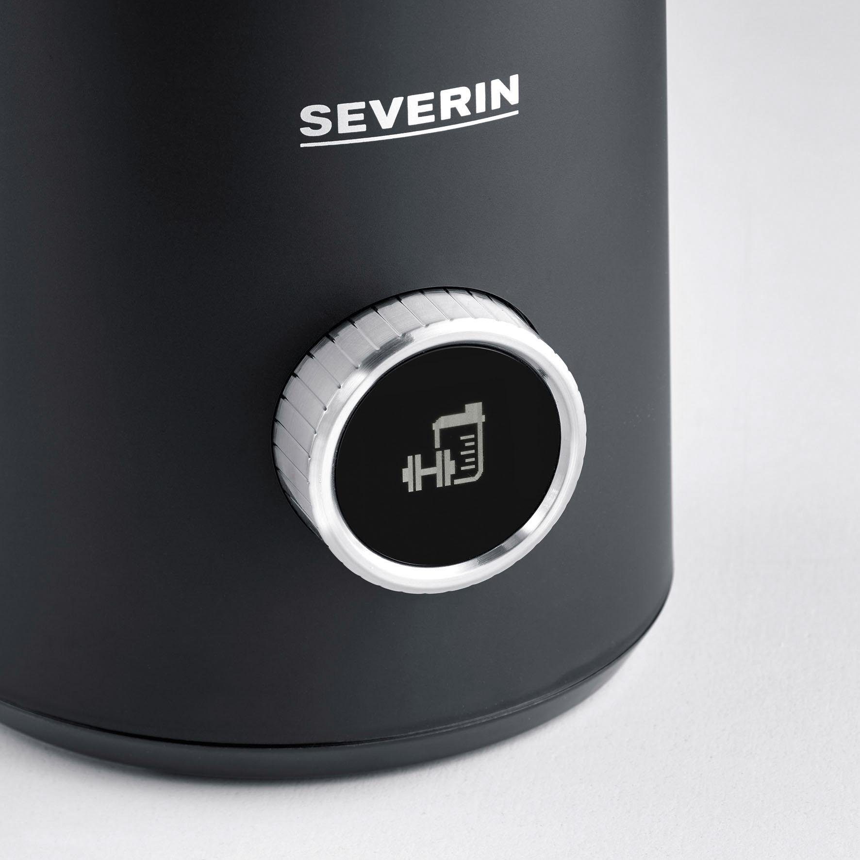 Severin Melkopschuimer SM 3587 Spuma 700 Plus 13 programma’s, eenvoudige bediening, stijlvolle 360° led-lichtring