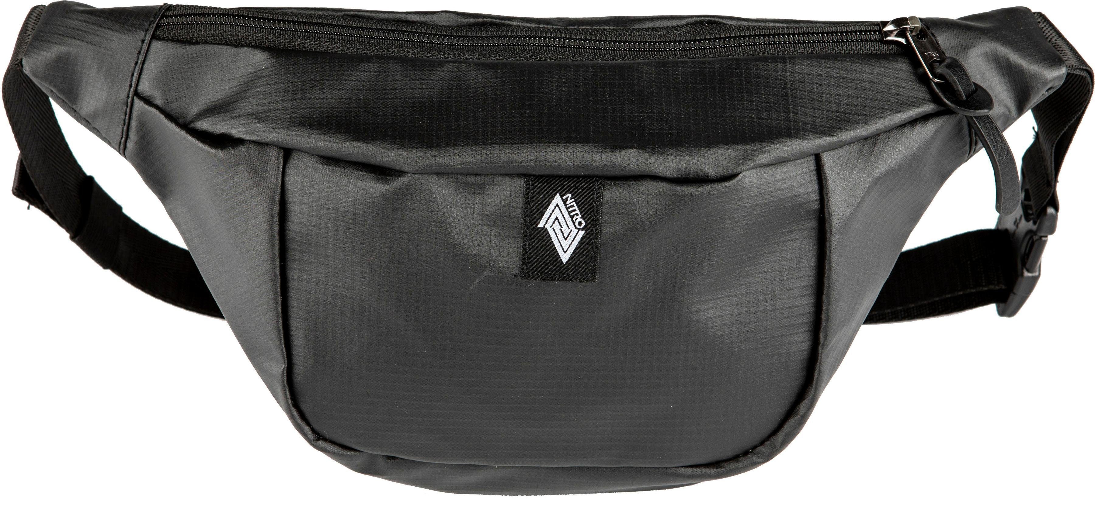 NITRO Heuptasje HIP BAG Heup tas, buik tas, heuptas, schoudertas unisex heuptasjes maat 25 x 14 x 8 cm - 2 l zwart