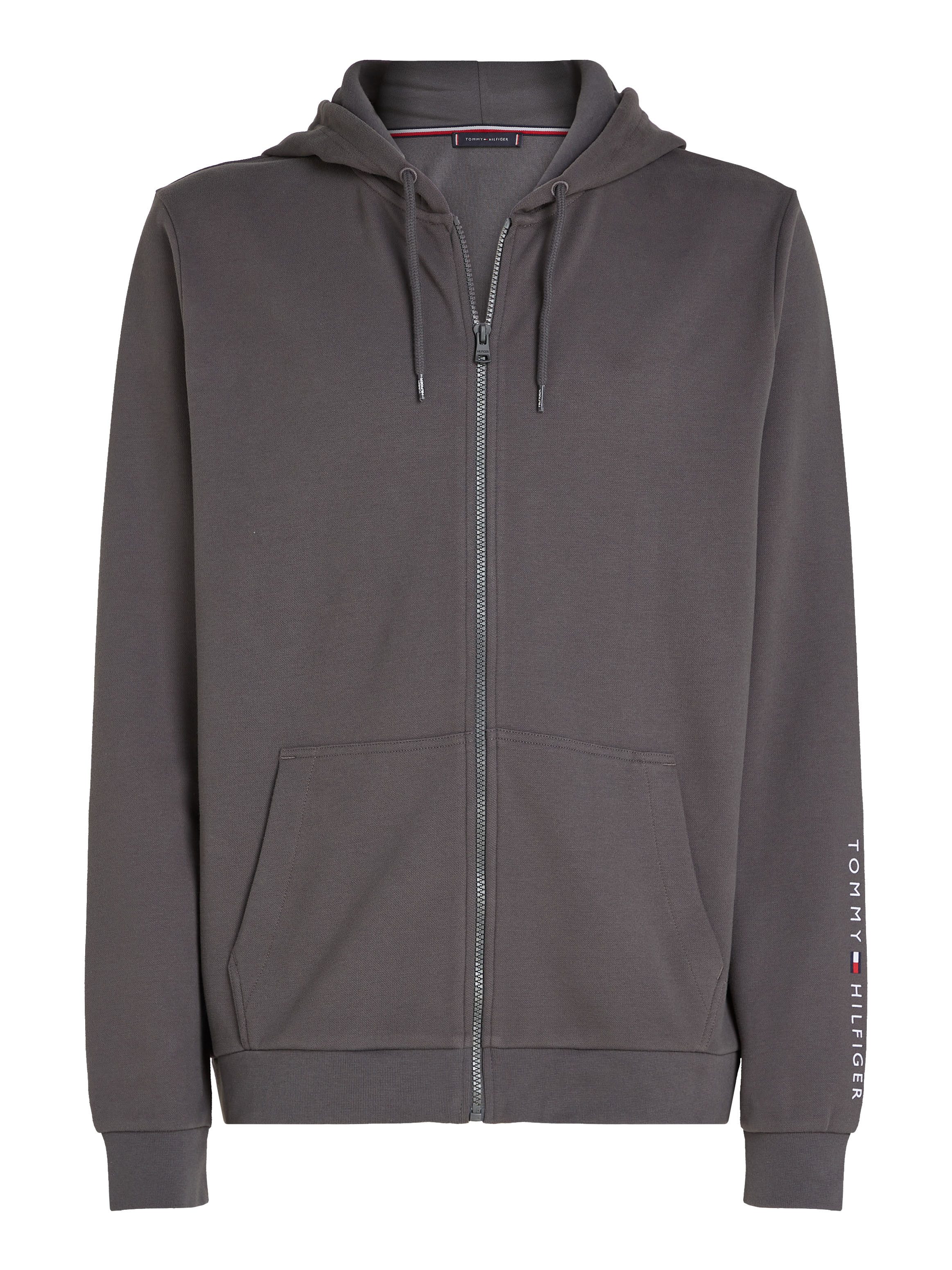 Tommy Hilfiger Underwear Hoodie FZ HOODIE met logoborduursels