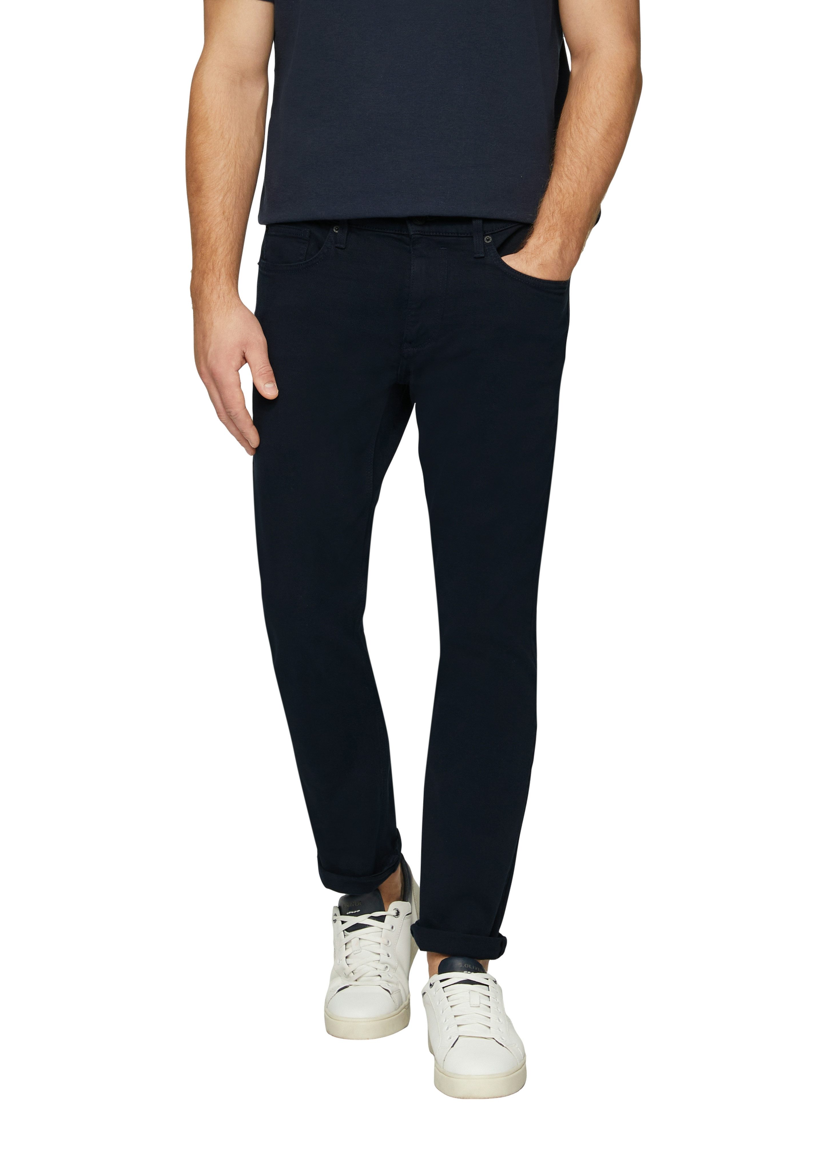 S.Oliver RED LABEL Slim fit chino met achterzakken model 'AUSTIN'