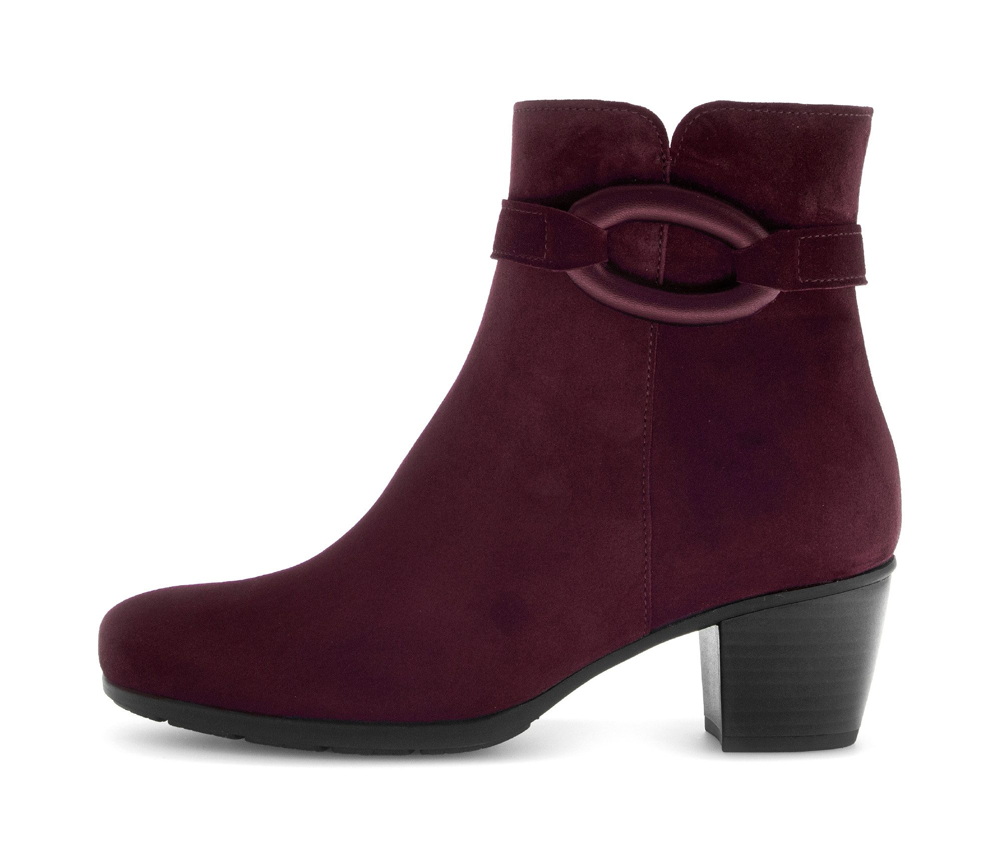 Gabor Laarsjes , blokhak, zakelijke schoen in smalle vorm