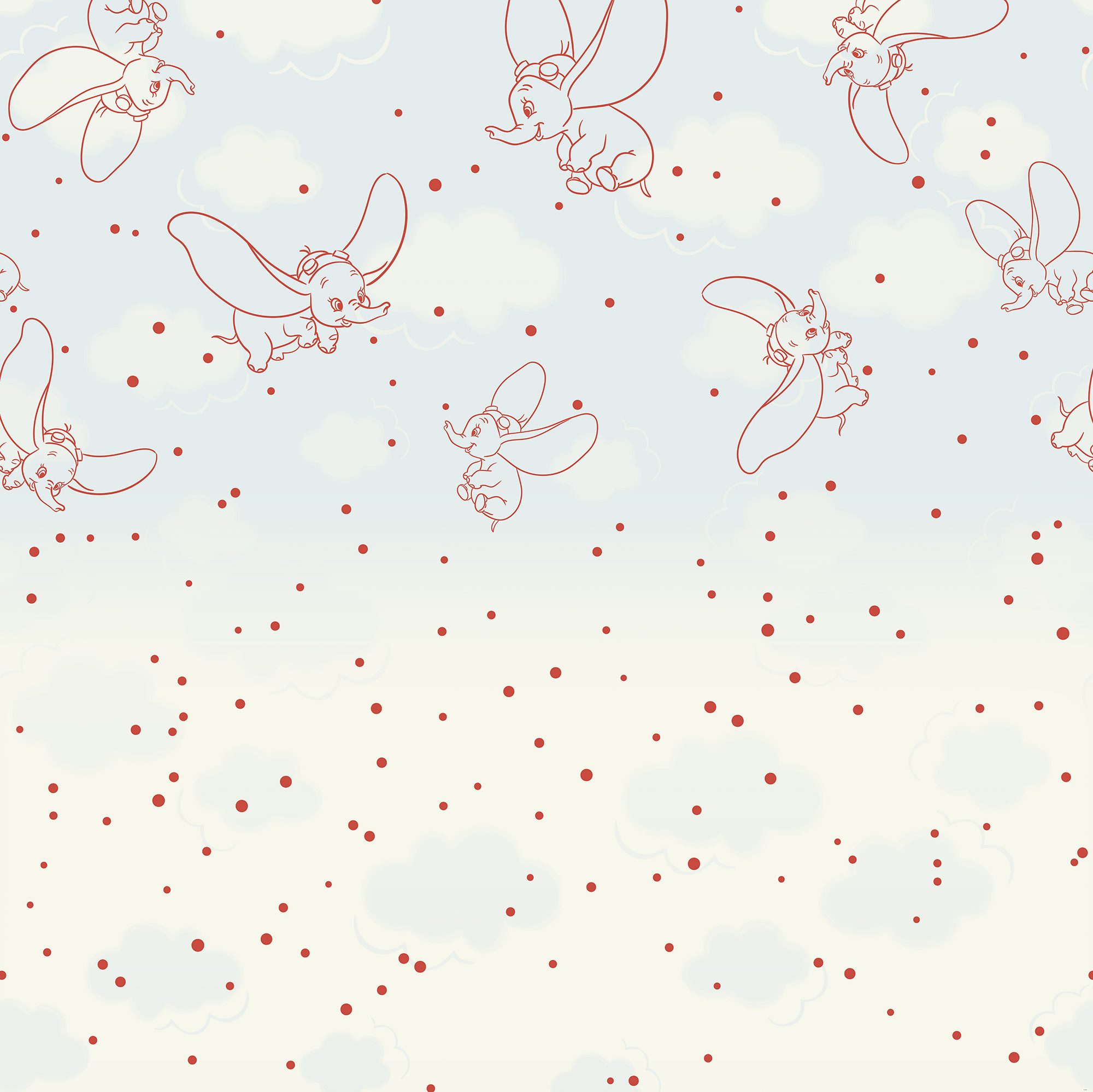 Komar Kinderbehang Disney Dumbo Clouds (1 stuk)