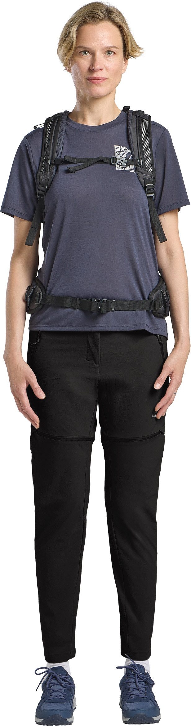 Jack Wolfskin Afritsbroek HIKEOUT ZIP AWAY PANTS W
