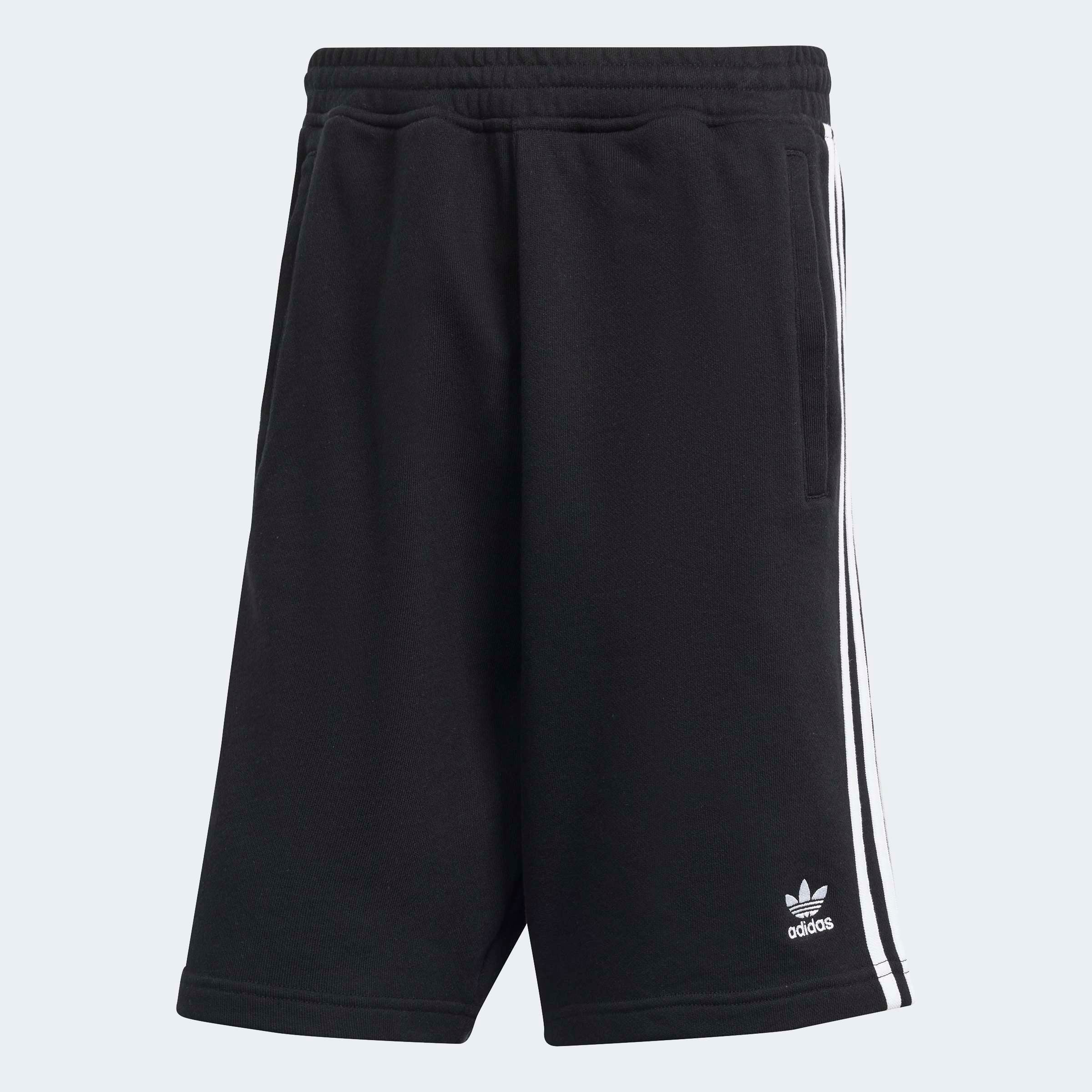 adidas Originals Short 3-STRIPE SHORT Drie-strepen sweat shorts van zacht french terry materiaal (1-delig)