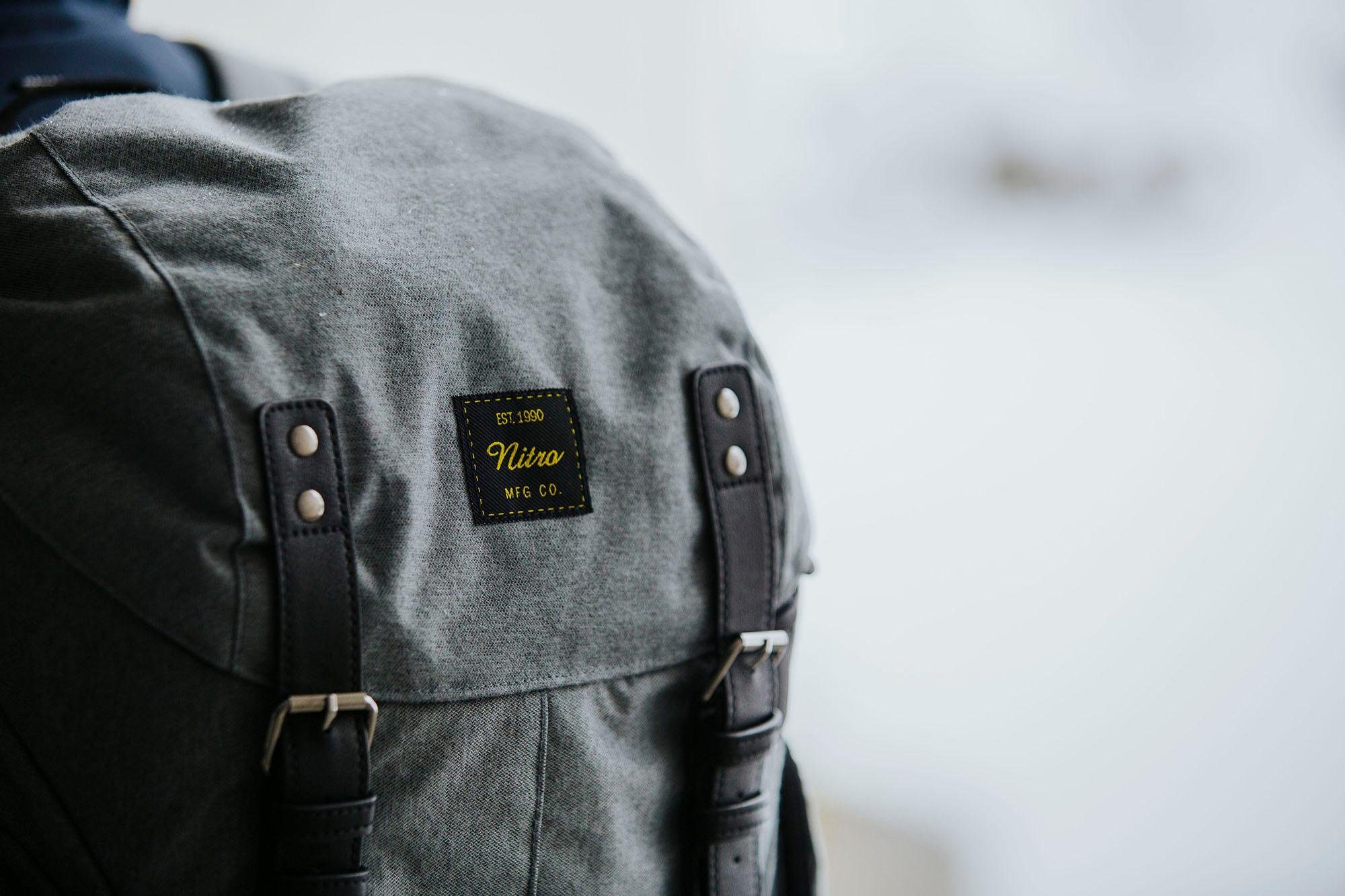NITRO Vrijetijdsrugzak Daypacker met laptopvak, schoolrugzak, wandelaarsrugzak of streetpack