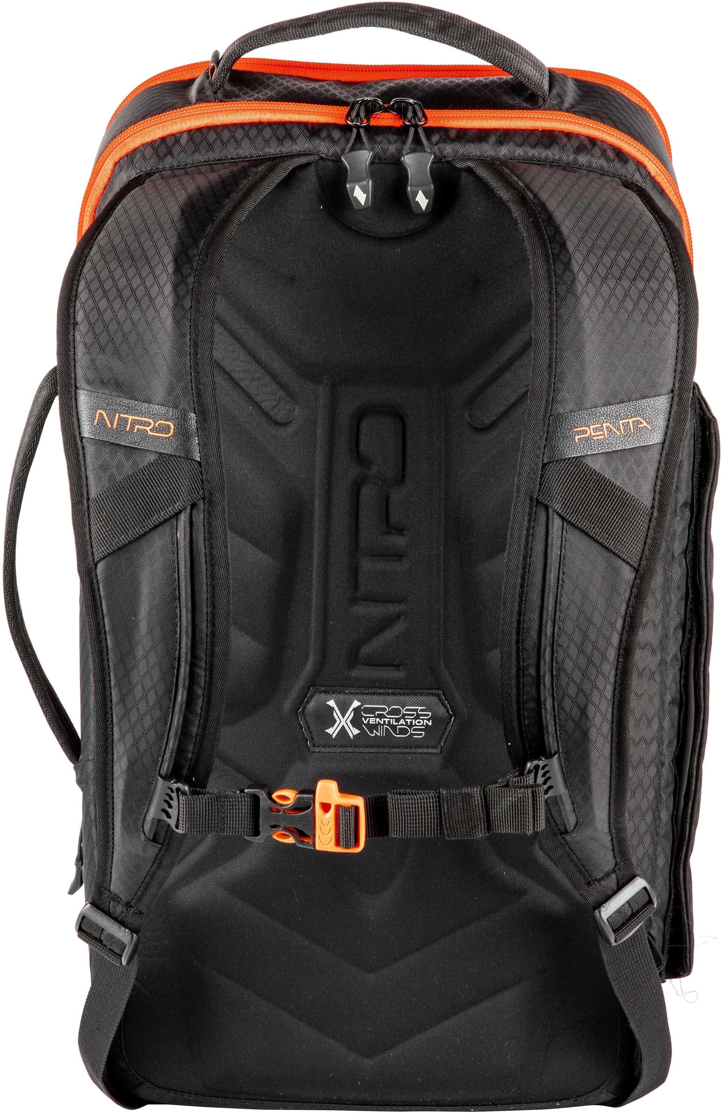 NITRO Vrijetijdsrugzak Gamer esports rugzak, gaming rugzak, laptoprugzak