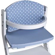 tissi kinder-zitkussen kronen blauw voor tissi kinderstoel, made in europe blauw