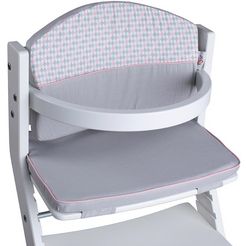 tissi kinder-zitkussen diamant pastel voor tissi kinderstoel, made in europe grijs