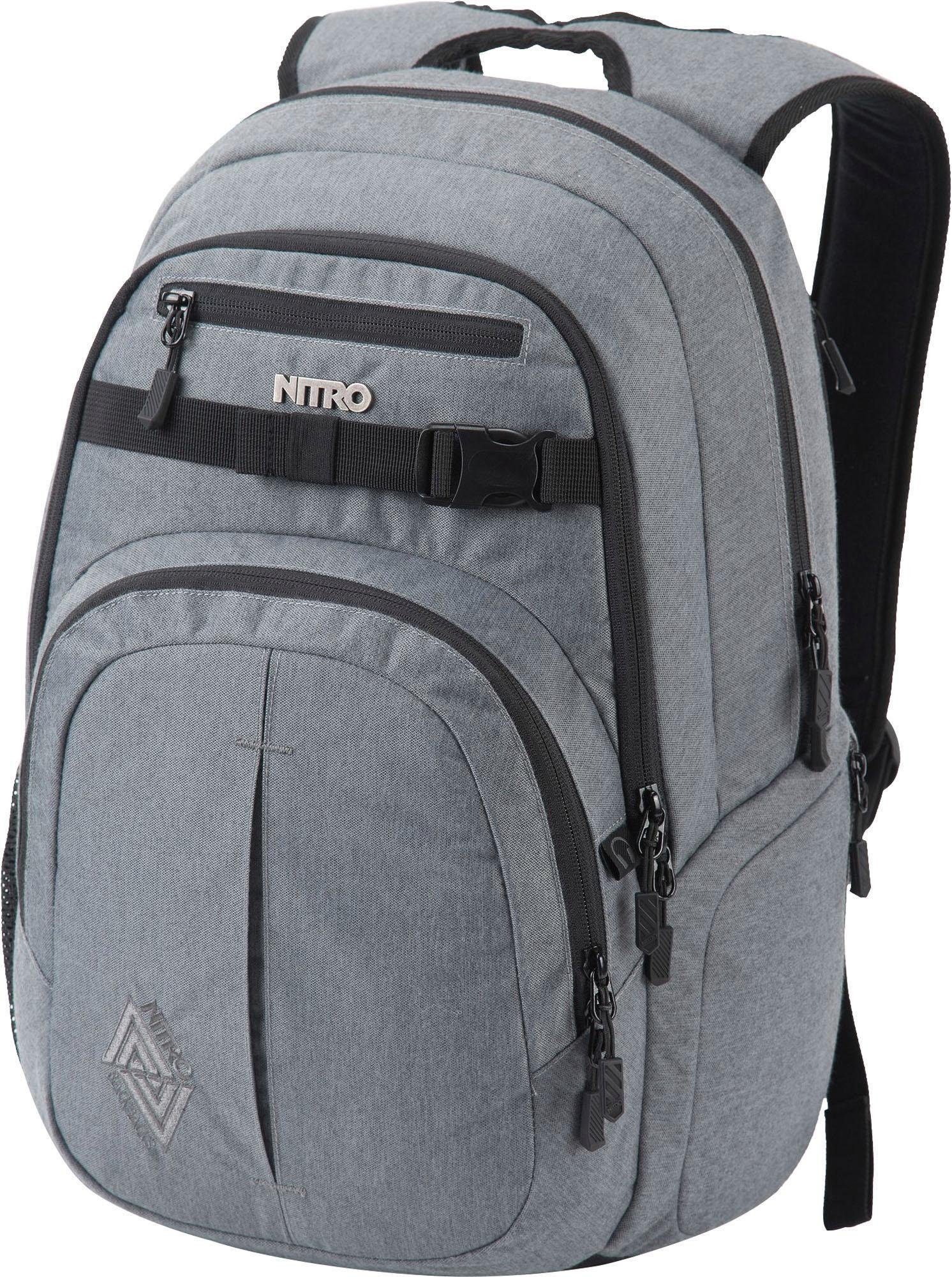 NITRO Schoolrugzak CHASE Casual rugzak, rugzak voor vrijetijd, school, werk en reis
