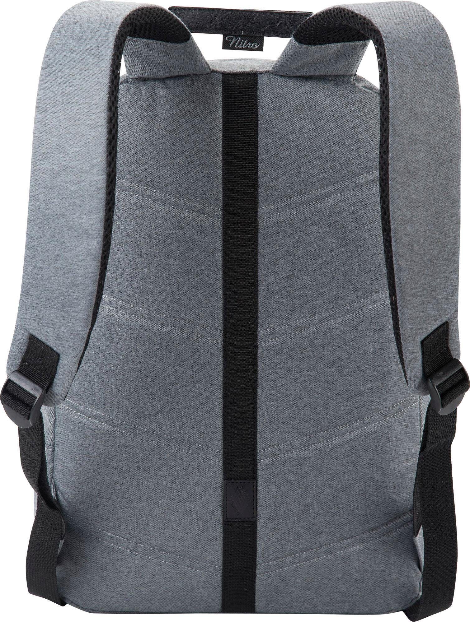 NITRO Vrijetijdsrugzak Urban Classic Daypack met laptopvak, alledaagse rugzak, schoolrugzak