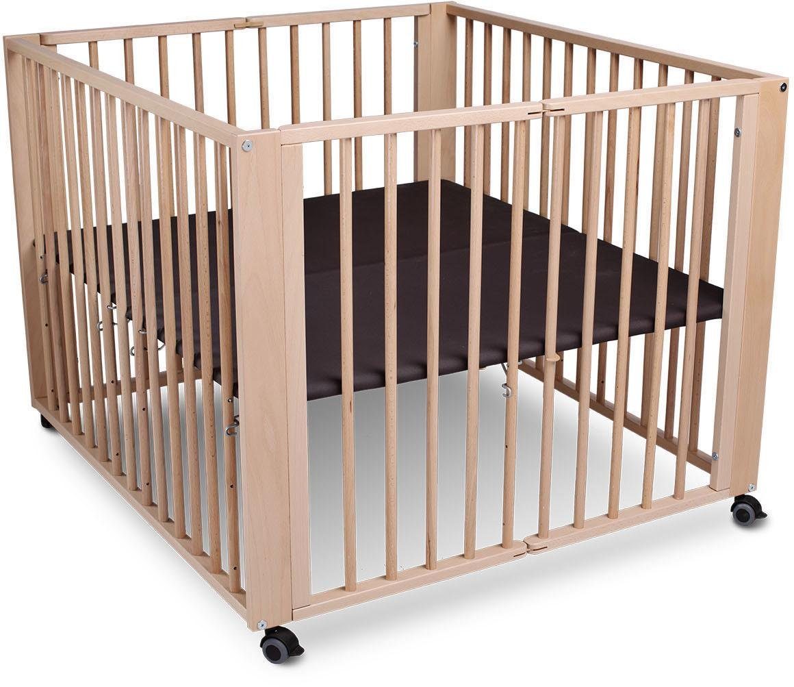 tiSsi® Box Moritz, naturel 100x93 inklapbaar, made in europe
