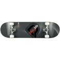 playlife skateboard illusion grey zwart