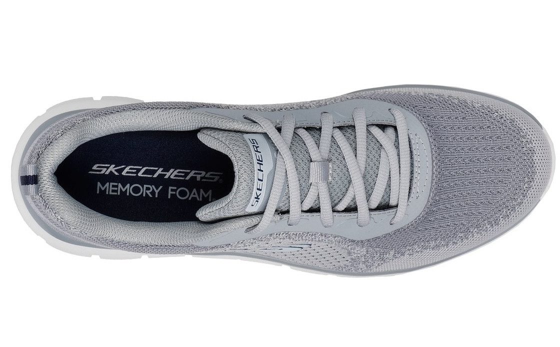 Skechers Sneakers TRACK-GLENDOR Trainingsschoenen, veterschoenen, vrijetijdsschoen met memory foam