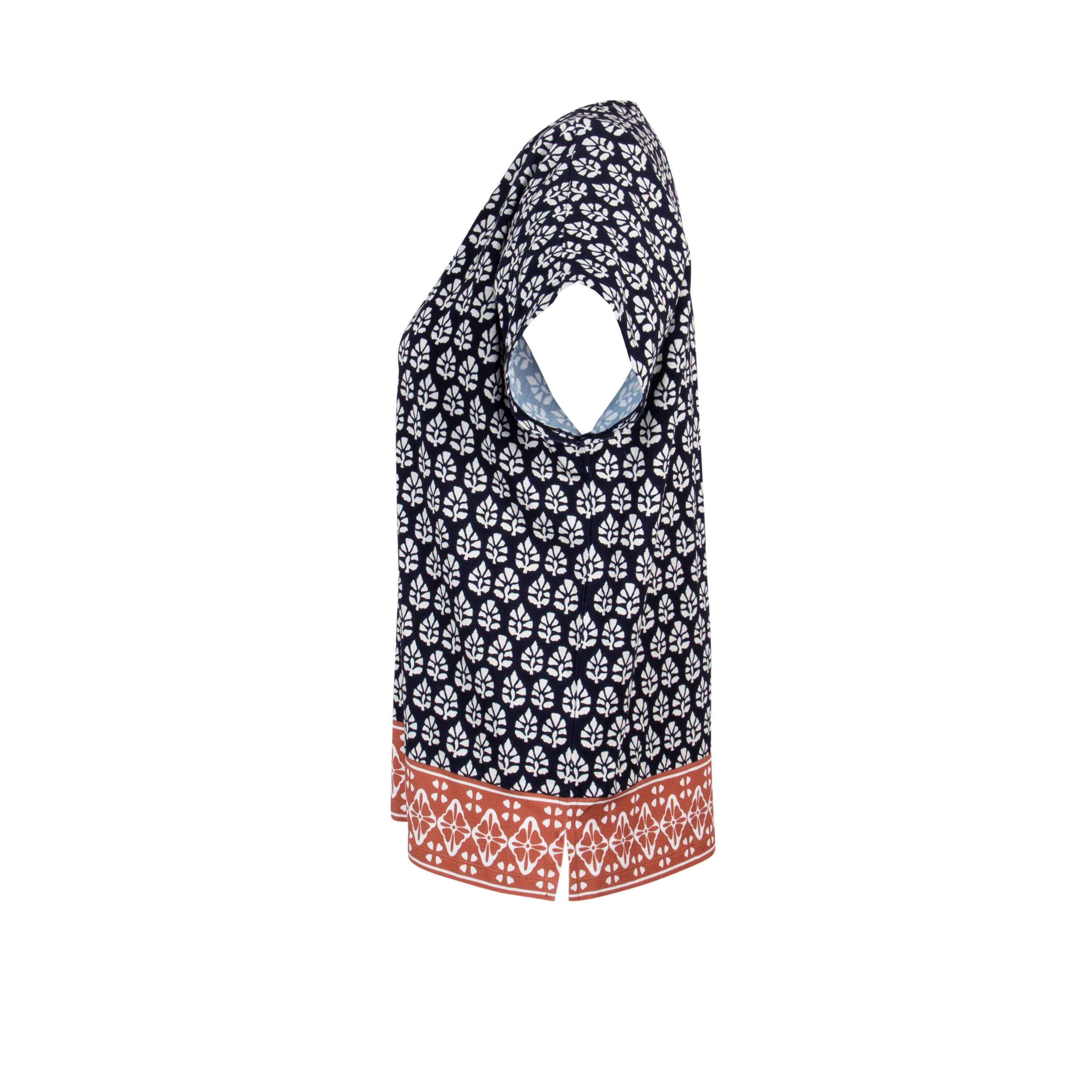Lieblingsstück Shirt met V-hals CaleniL met all-over print