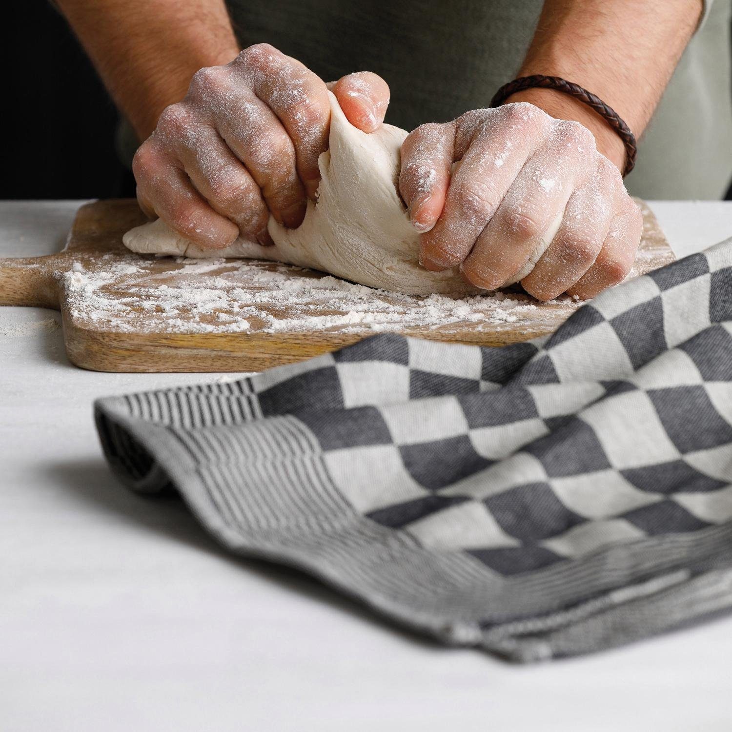 DDDDD Theedoek Barbecue, 65x65 cm, van 100% katoen, jacquard-weefsel (set, 6-delig)