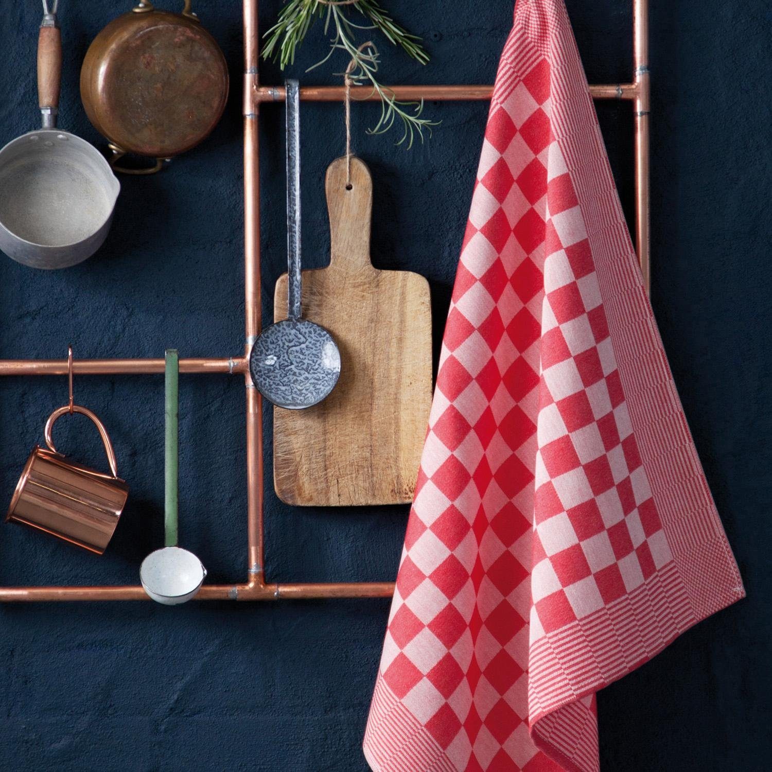 DDDDD Theedoek Barbecue, 65x65 cm, van 100% katoen, jacquard-weefsel (set, 6-delig)