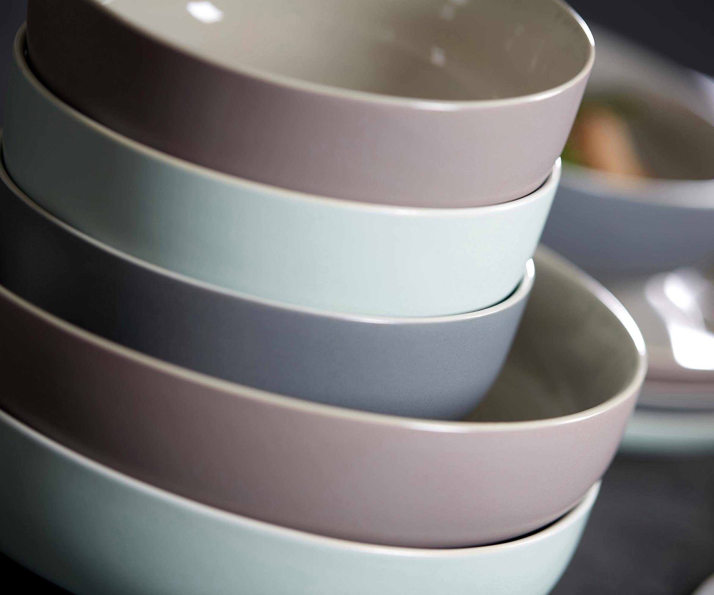Ritzenhoff & Breker Combi-servies Serviesset, servies Jasper in scandinavische stijl, 16 delen, voor 4 personen (set, 16-delig)