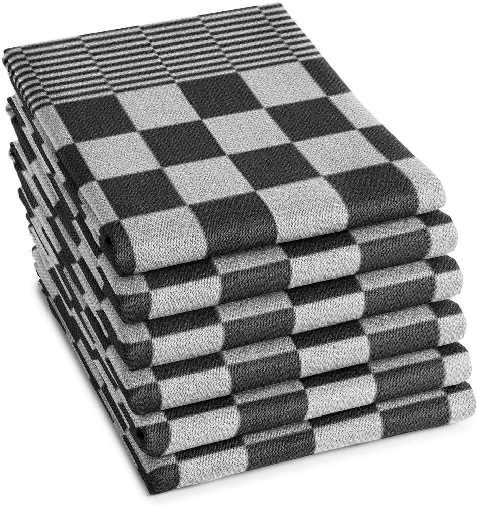 DDDDD Theedoek Barbecue, 65x65 cm, van 100% katoen, jacquard-weefsel (set, 6-delig)