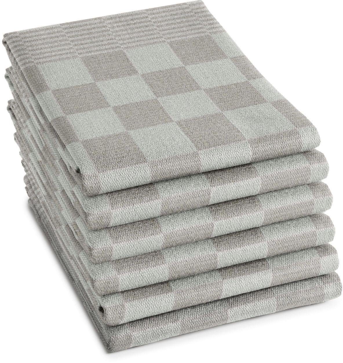 DDDDD Theedoek Barbecue, 65x65 cm, van 100% katoen, jacquard-weefsel (set, 6-delig)