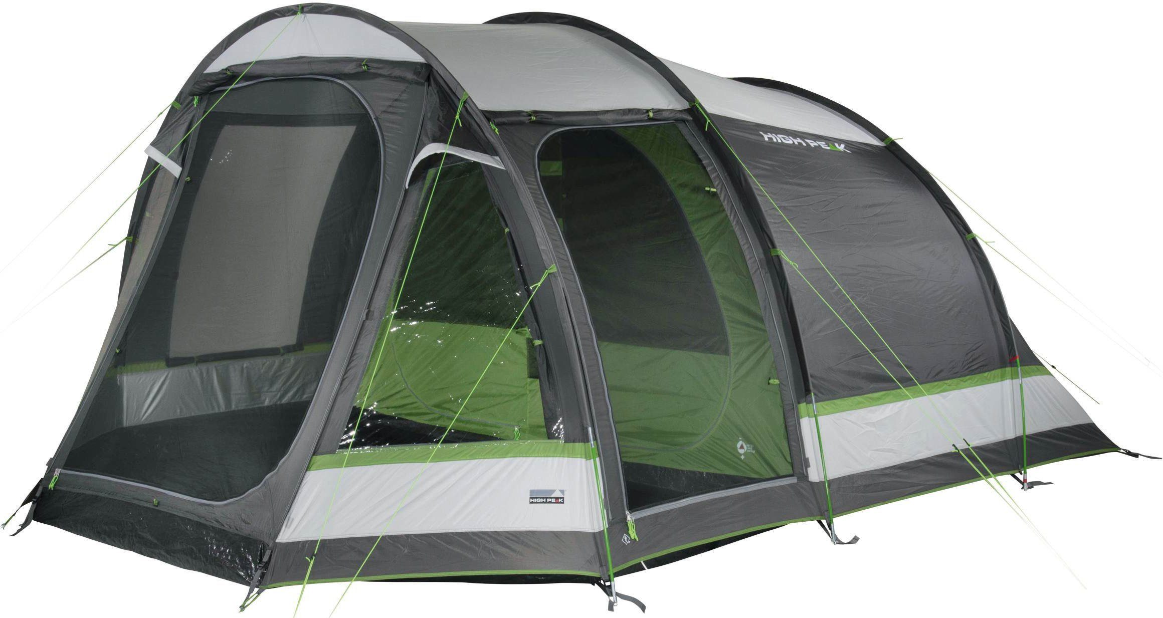 High Peak Tunneltent Meran 5.0 tenten grijs