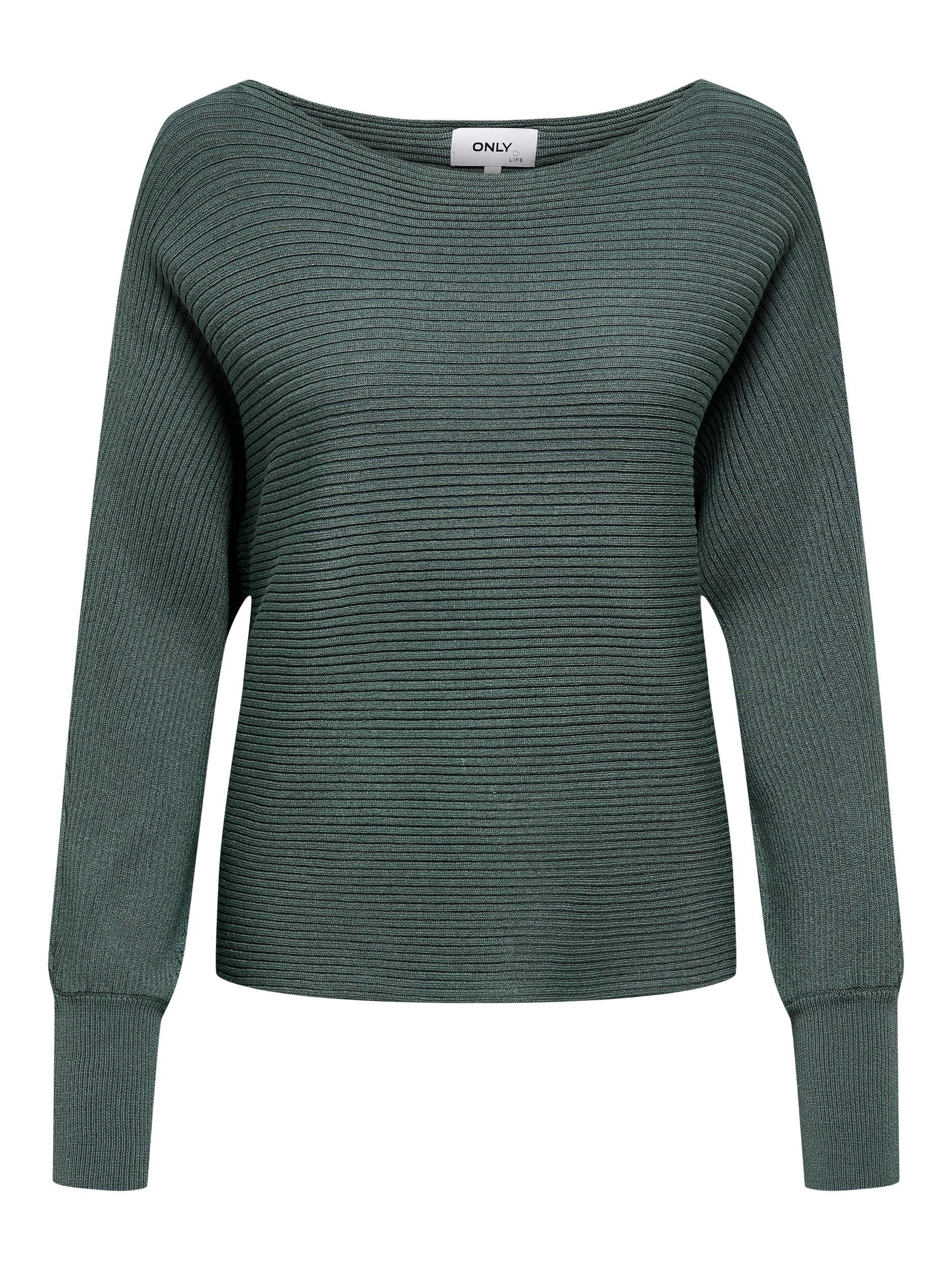 Only Gebreide trui ONLADALINE L/S SHORT PULLO KNT NOOS