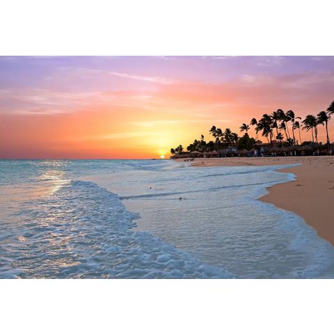 BMD fotobehang Aruba Beach Sunset
