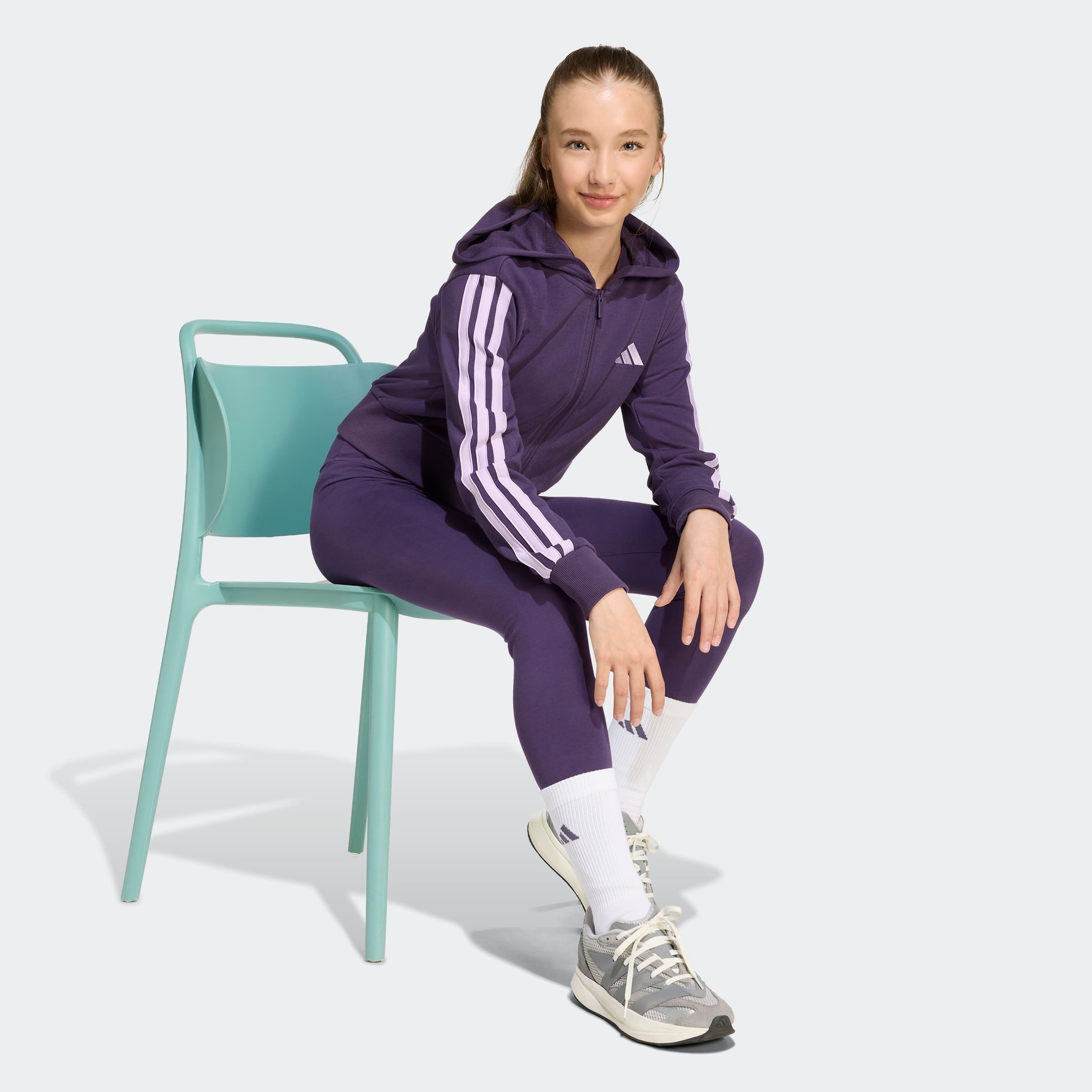 adidas Sportswear Hoodie JG 3S FT FZ CRO