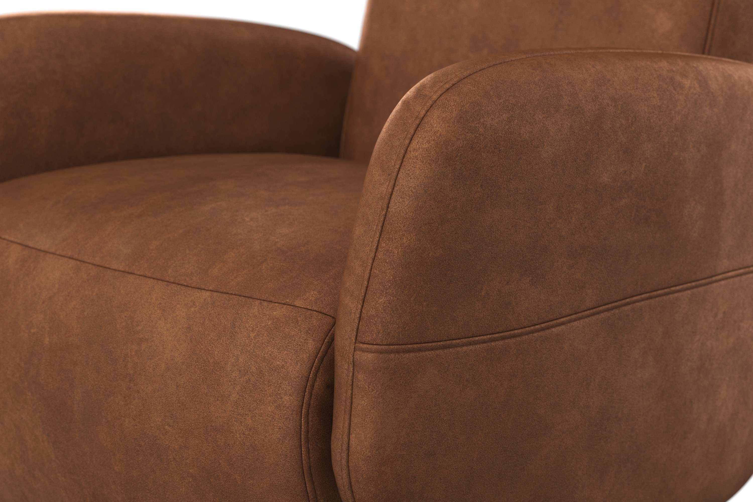 sit&more Relaxfauteuil Grenoble, incl. hoofdsteunverstelling en bekabelde afstandsbediening