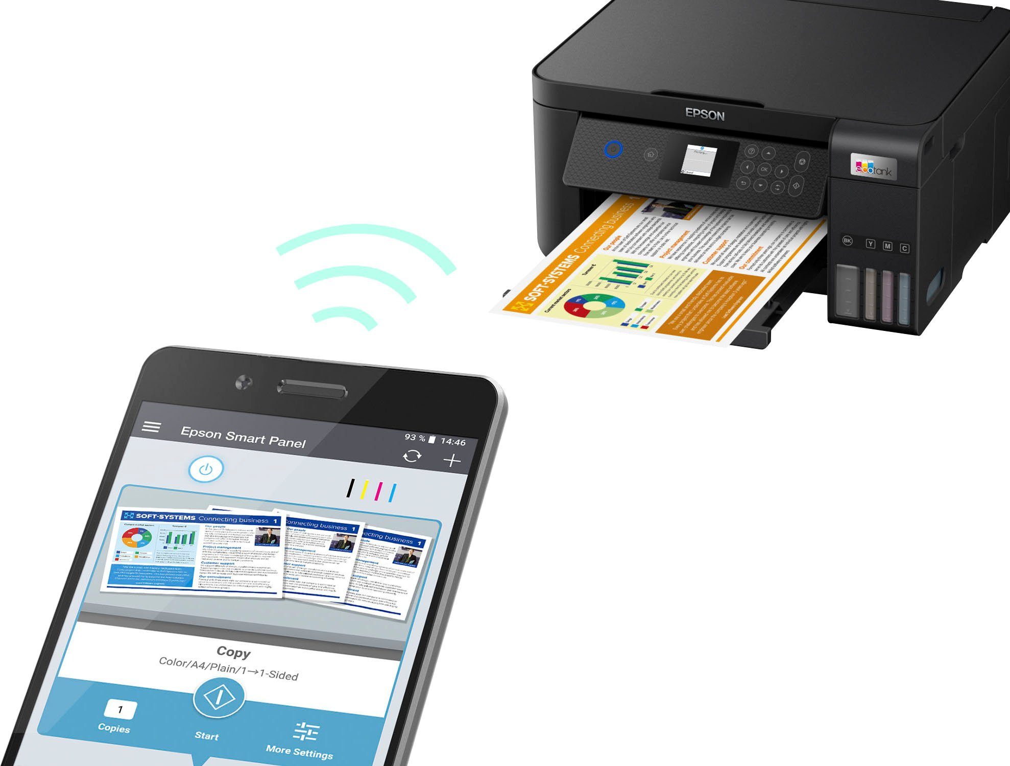 Epson Inkjetprinter EcoTank ET-2850