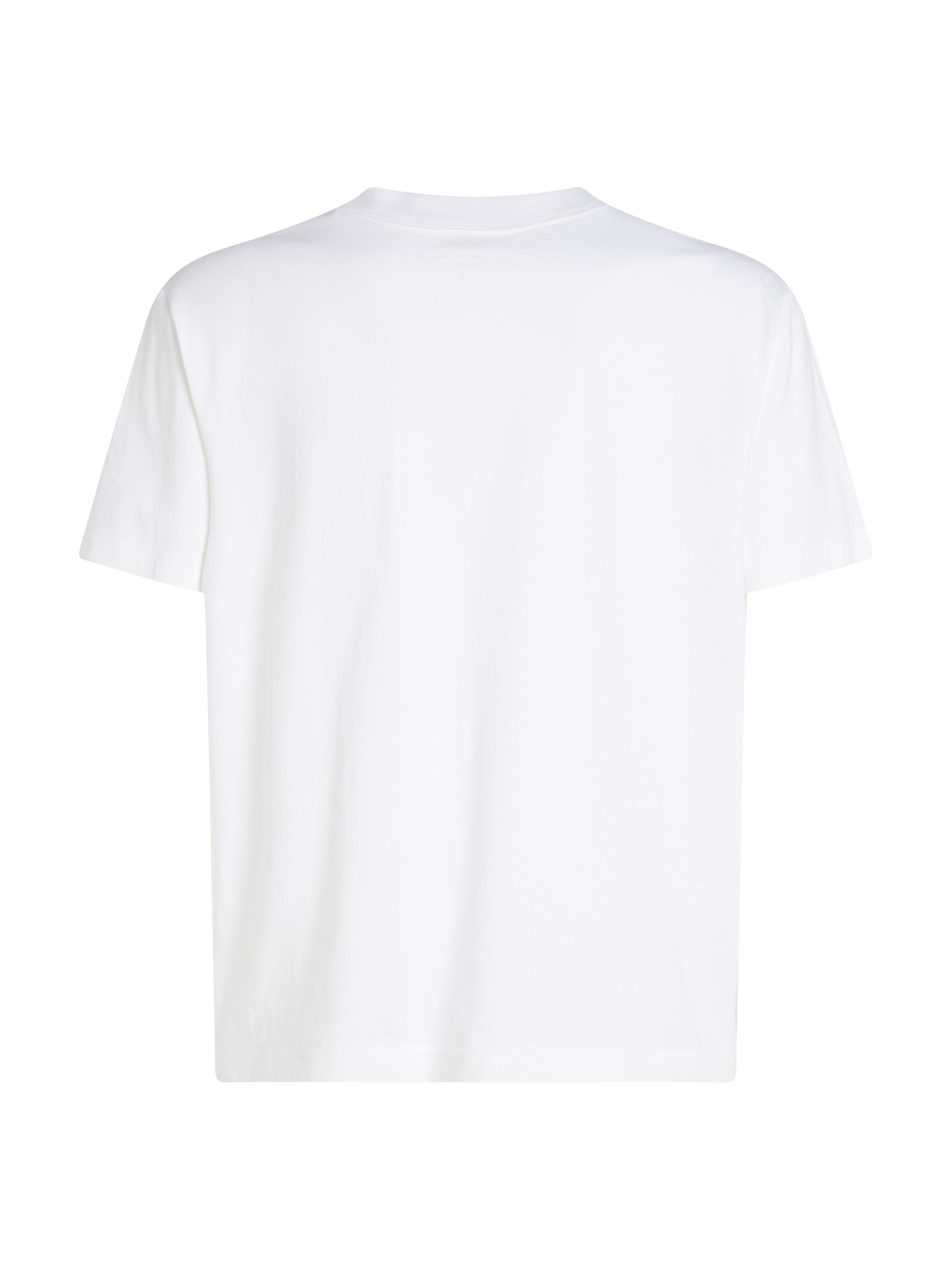 Calvin Klein T-shirt MONOLOGO SHIFT TEE met grote logoprint