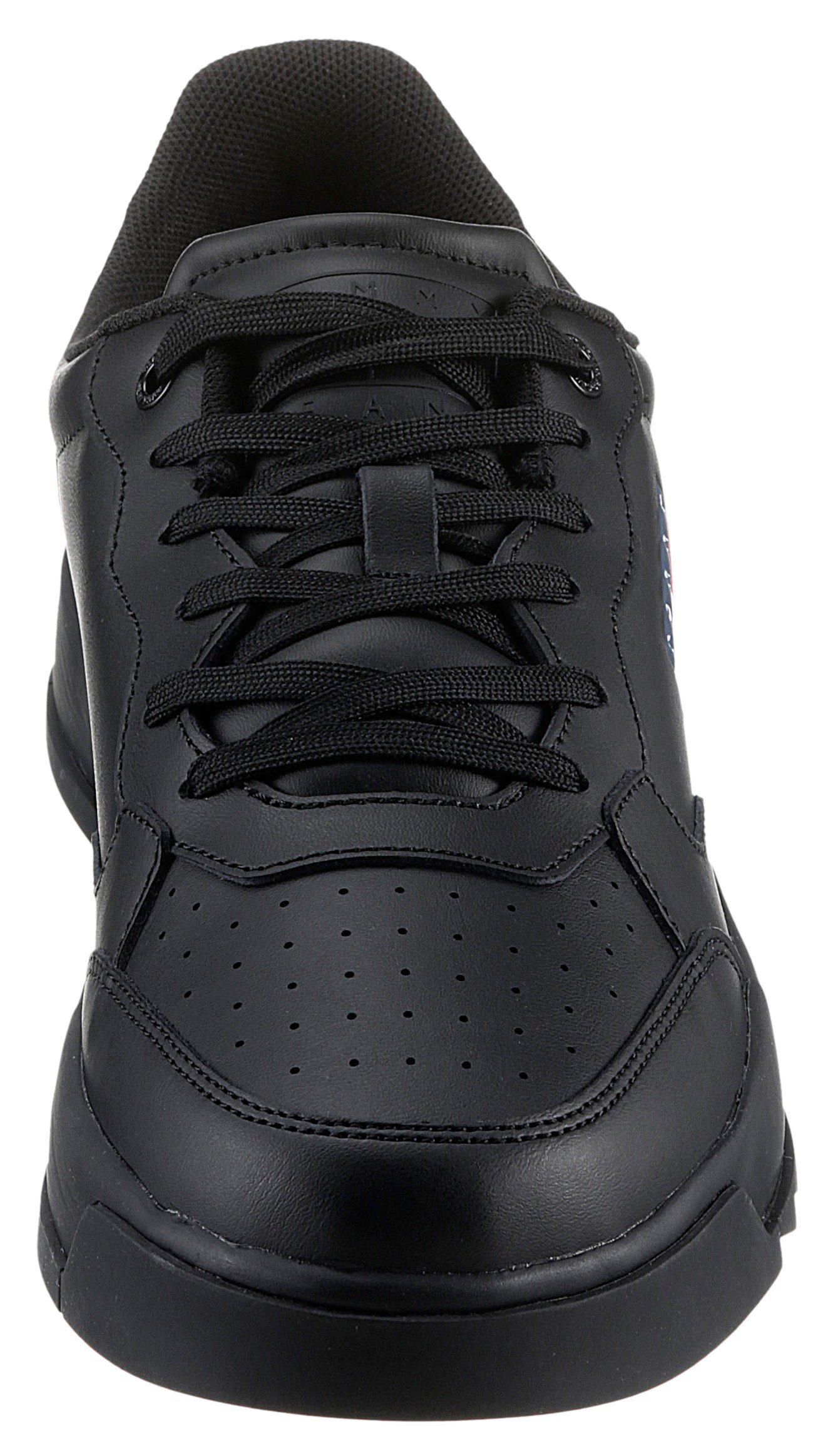 TOMMY JEANS Sneakers TJM RETRO ESS met tommy merkelogo, vrijetijdsschoen, lage schoen, veterschoen