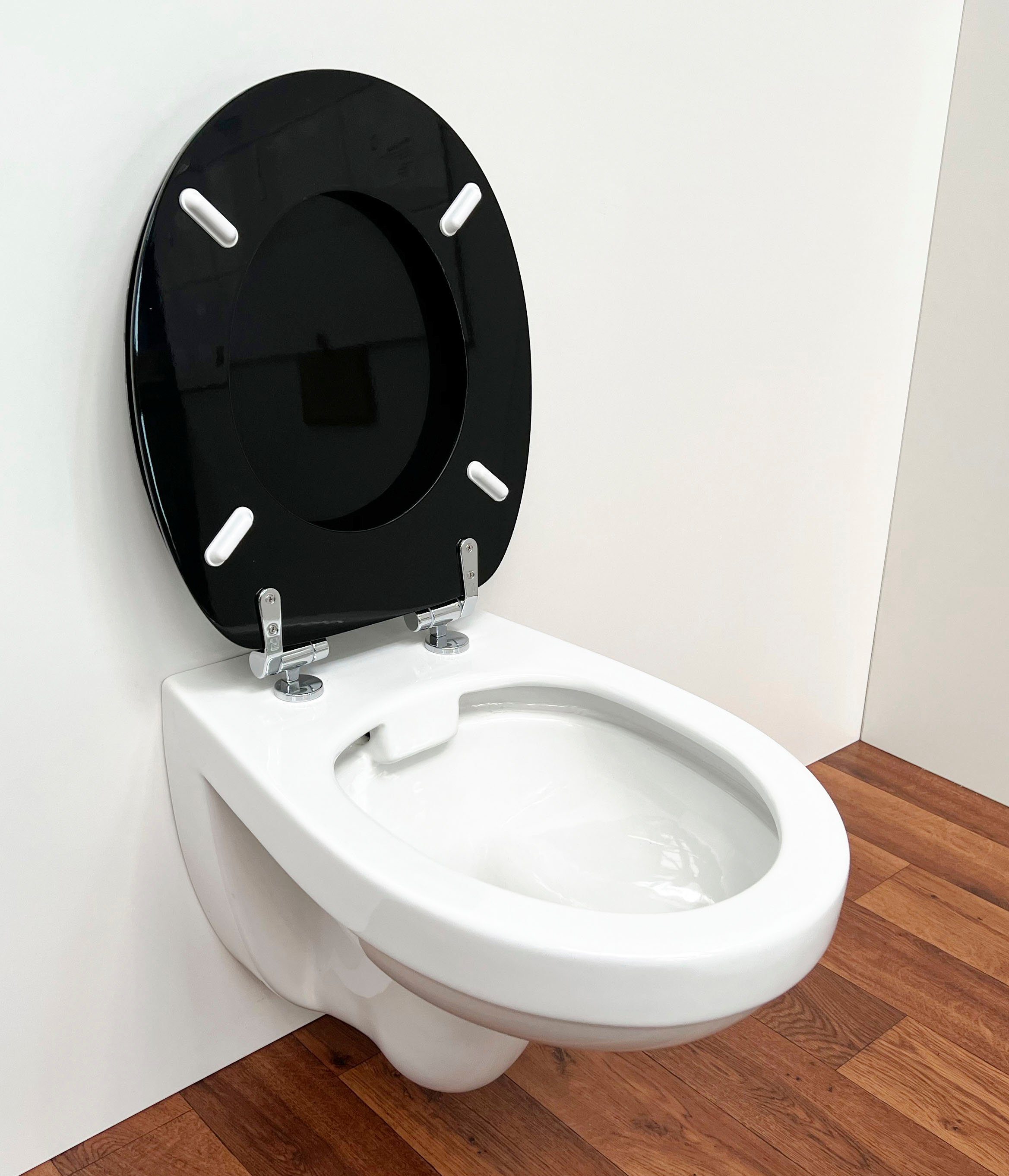 ADOB Toiletzitting Leren kussen Soft-closemechanisme, zeer stabiel