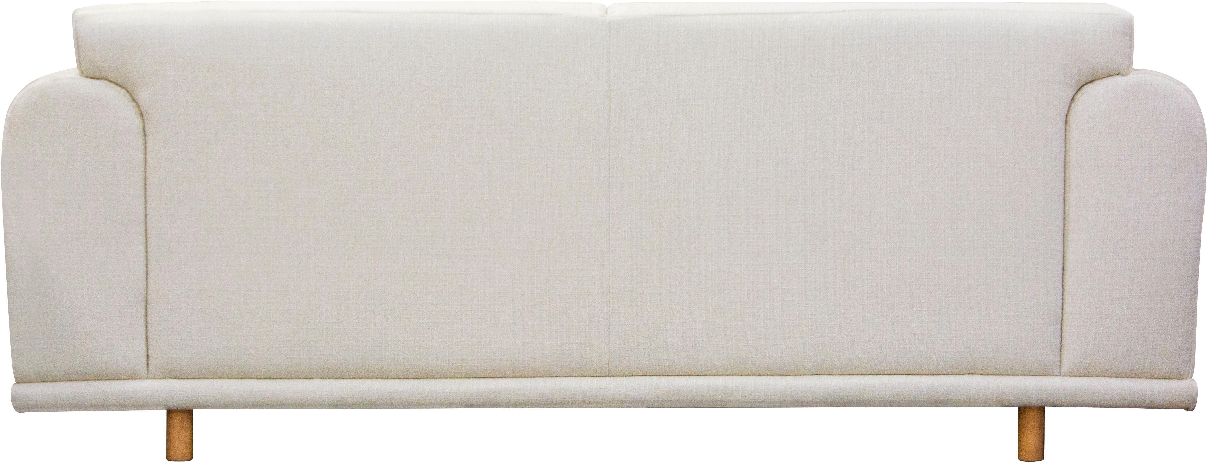 andas 2-zitsbank Maroon in een scandinavisch design, met losse kussens