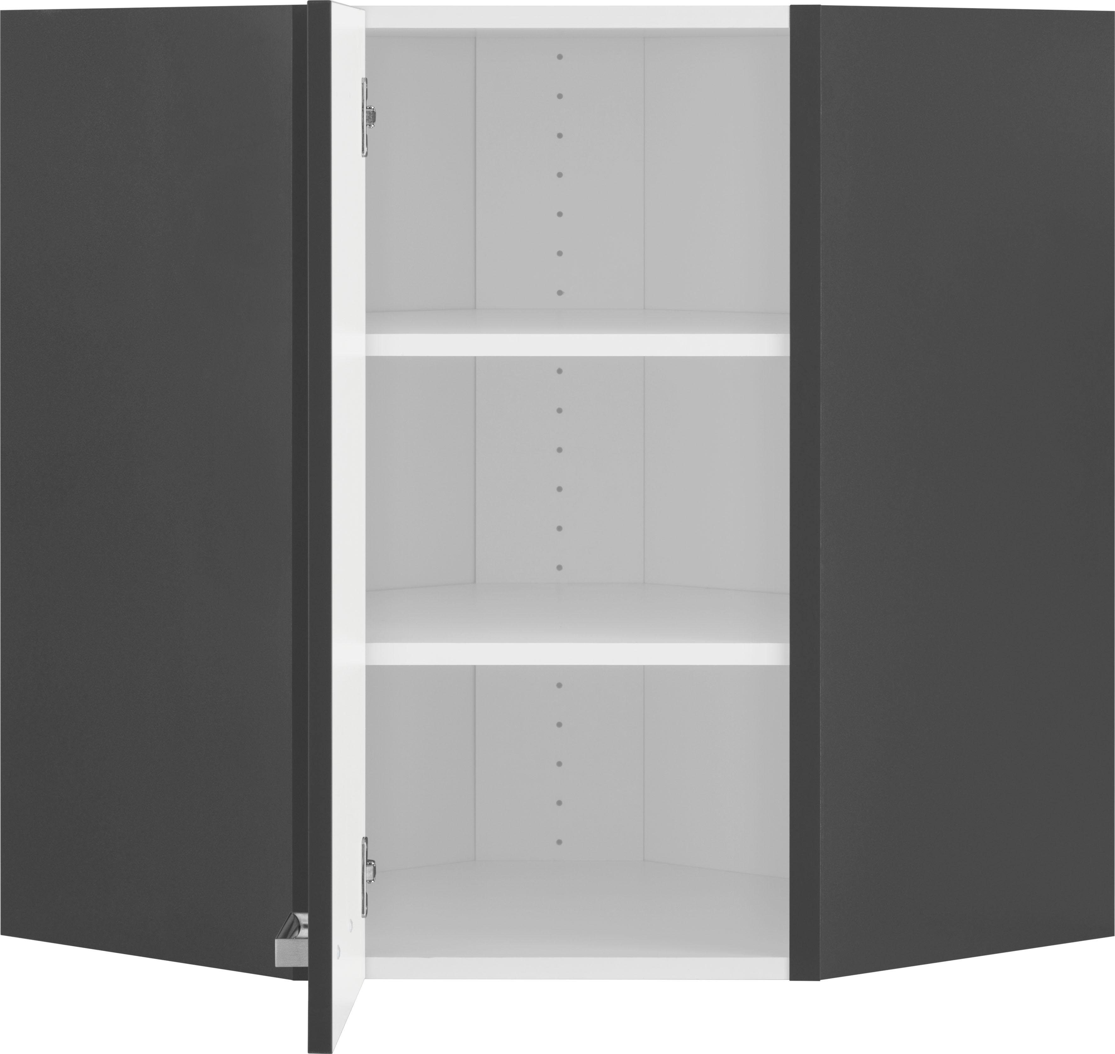 OPTIFIT Hangend hoekkastje Parma Breedte 60x60 cm