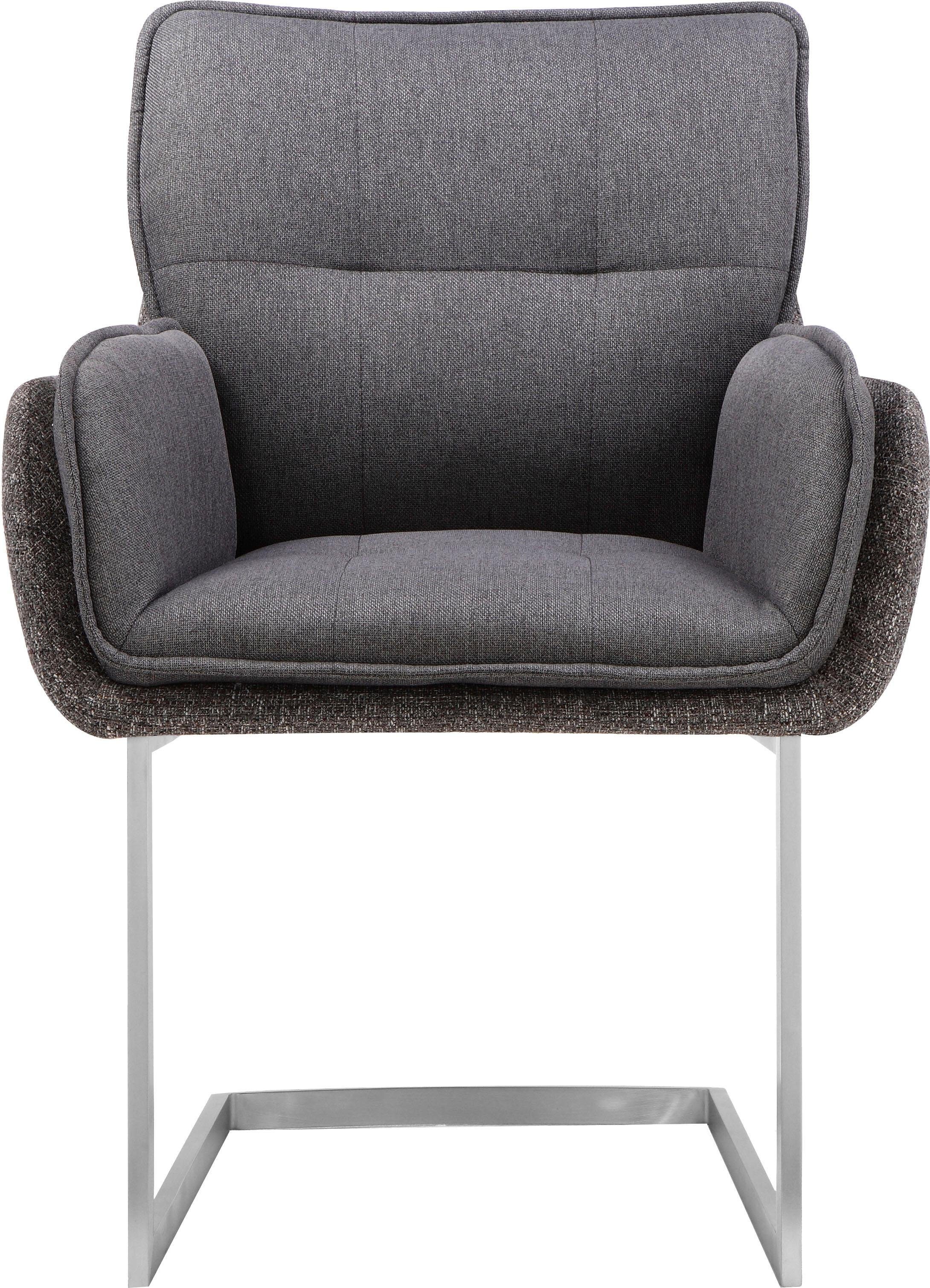 Places of Style Eetkamerstoel Durham, TOPSELLER!, OTTOs keuze set van 2 in een modern design, zacht verdikte zitting en rugleuning
