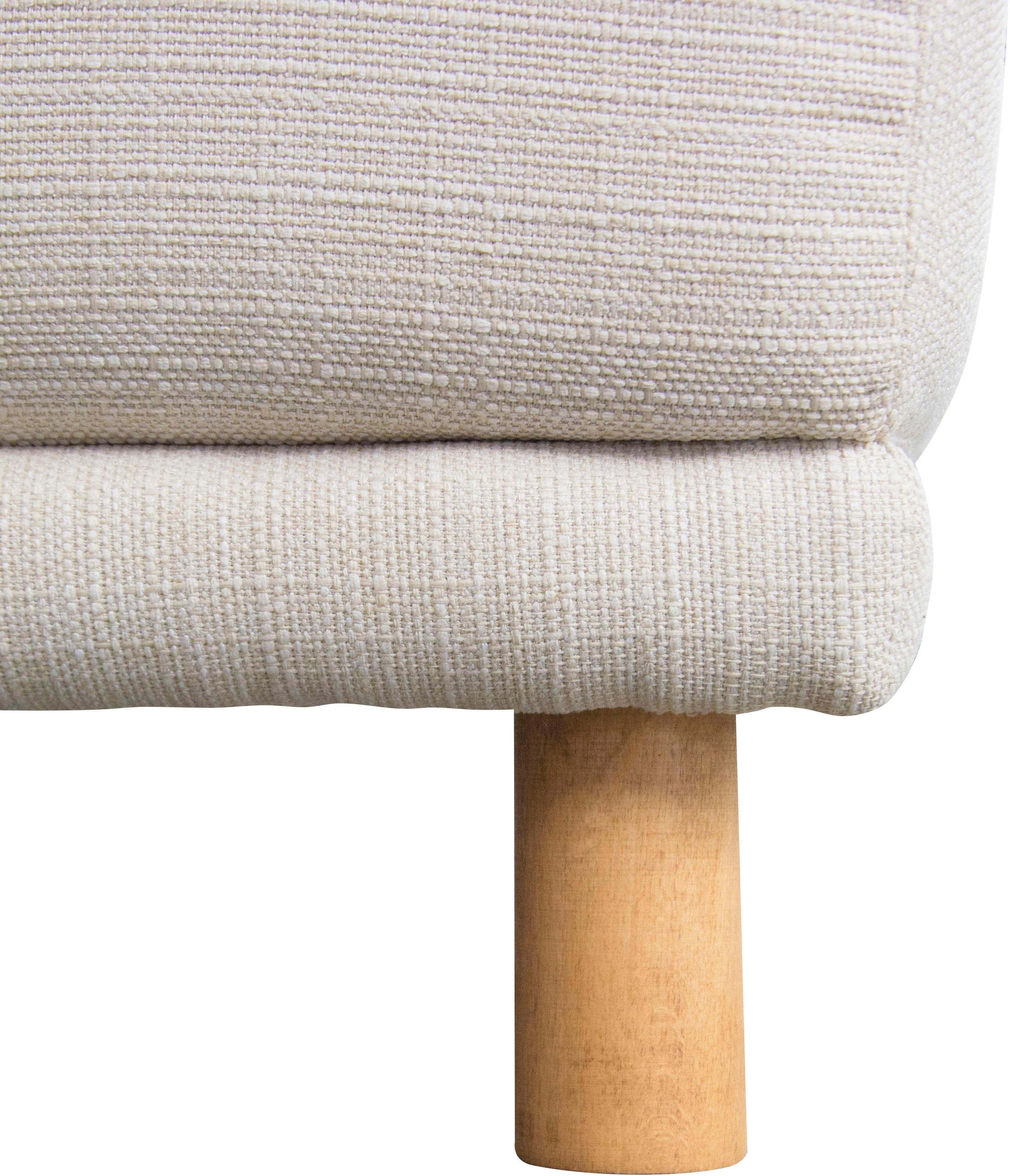 andas Loveseat Maroon stoel in een scandinavisch design, met losse kussens (set)