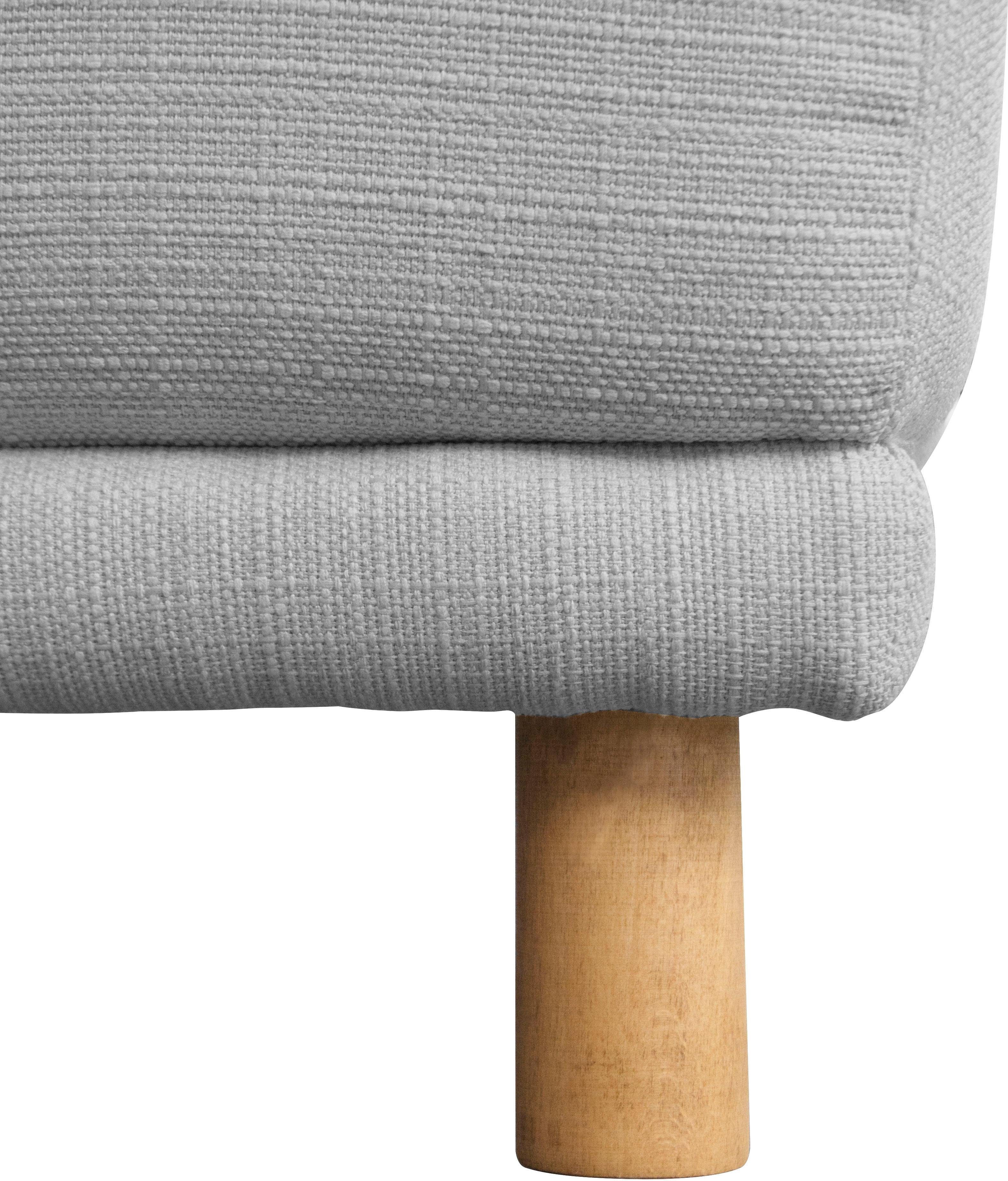 andas Loveseat Maroon stoel in een scandinavisch design, met losse kussens (set)