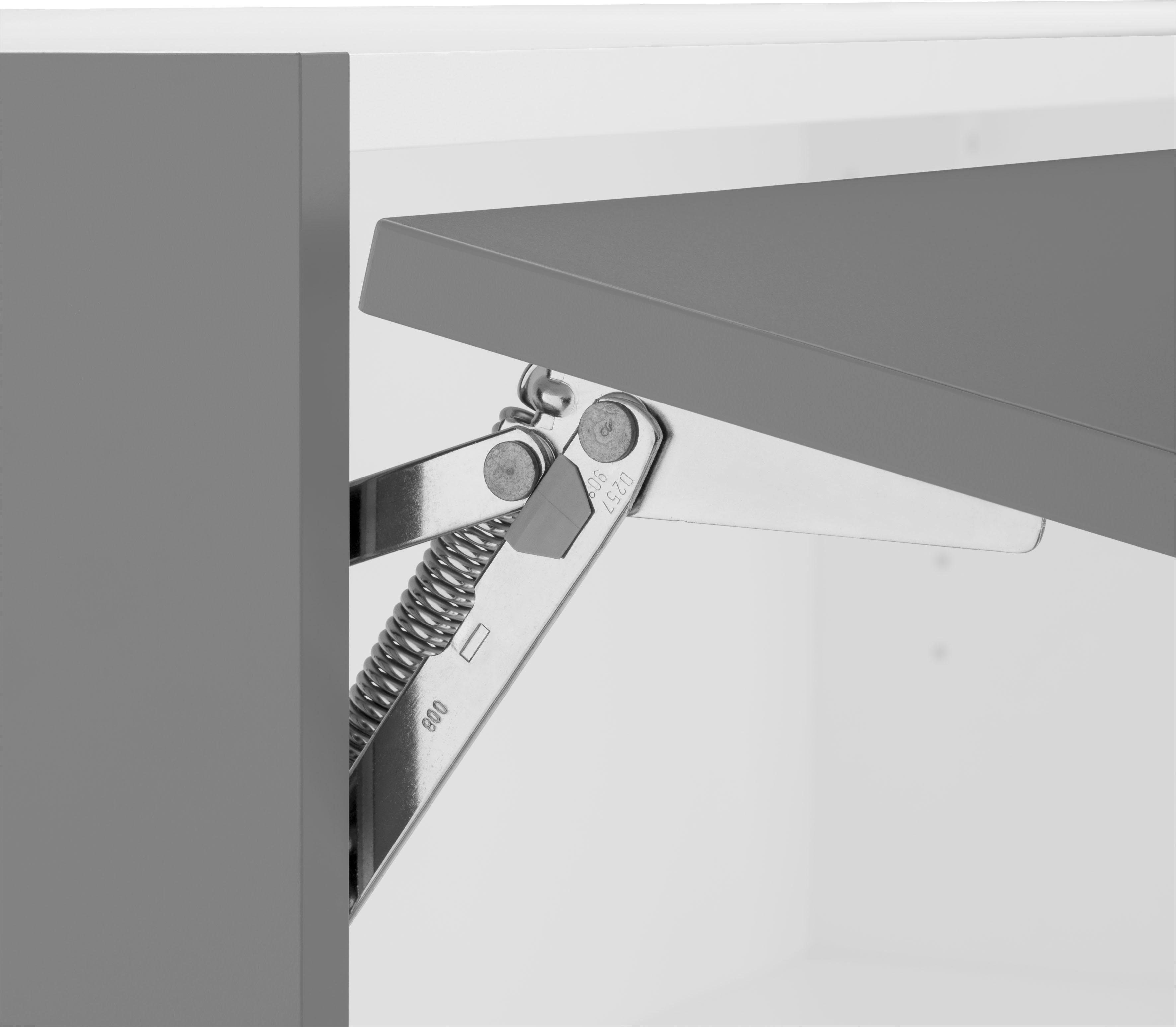 OPTIFIT Hangend kastje met klep Parma Breedte 90-130 cm