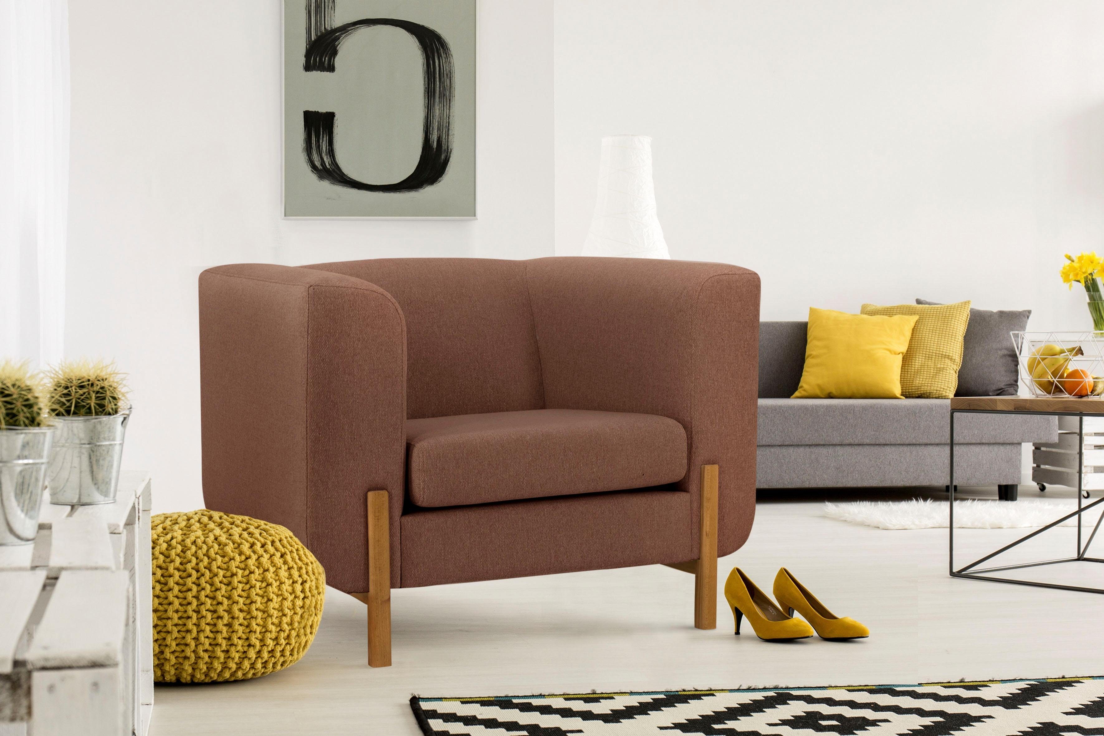 INOSIGN Fauteuil Gaut fauteuils grijs