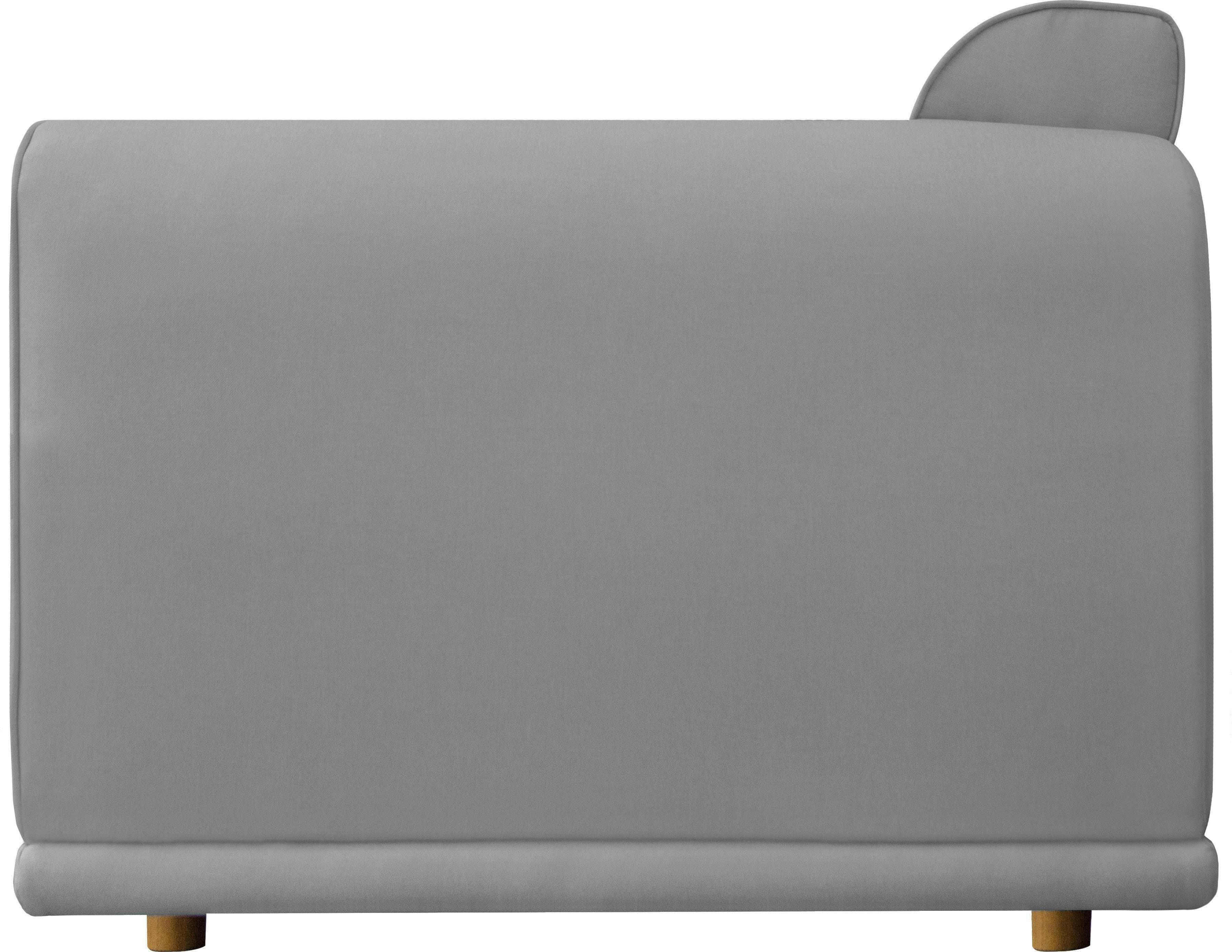 andas Loveseat Maroon stoel in een scandinavisch design, met losse kussens (set)