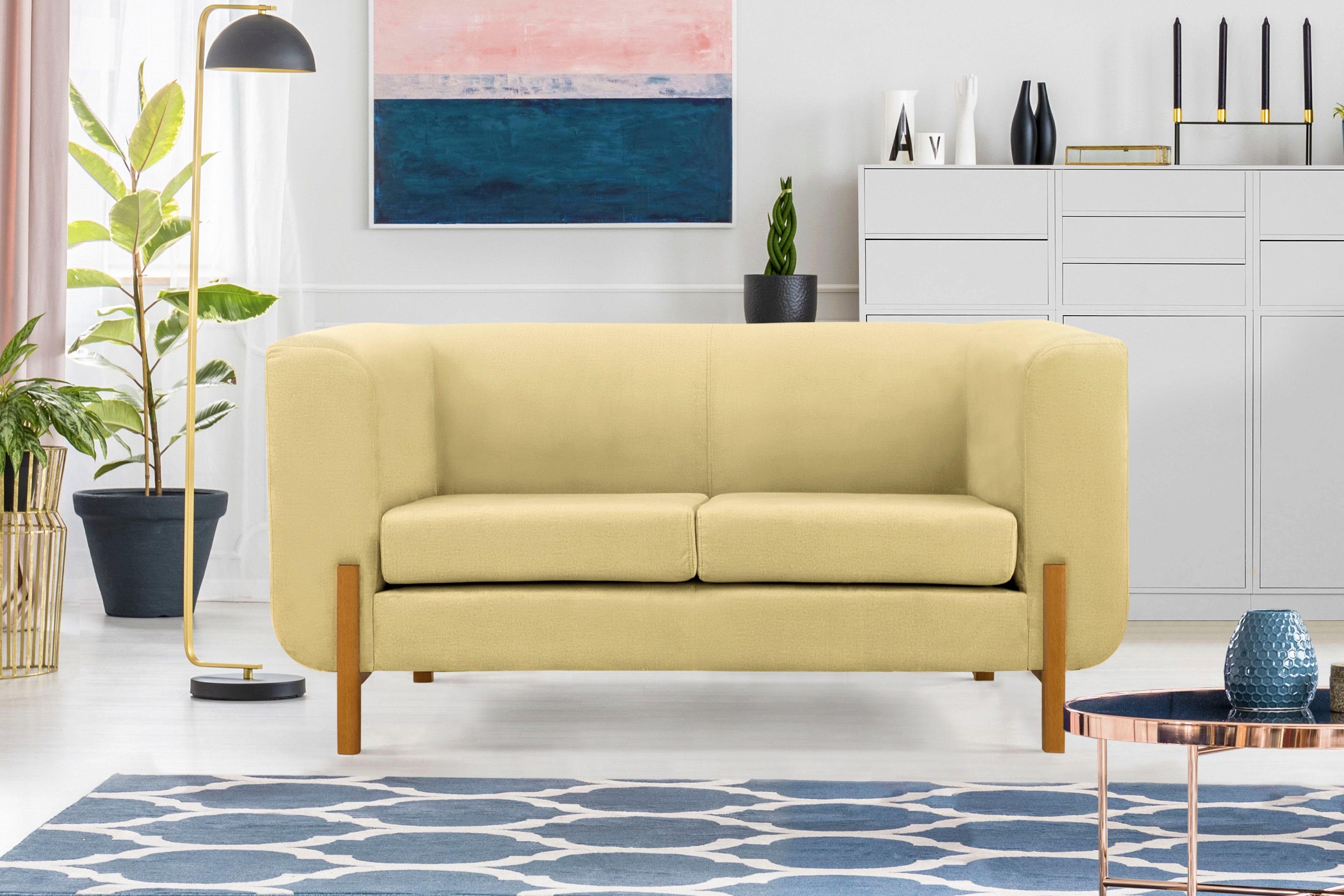 INOSIGN 2-zitsbank Gaut beige, 2-zitsbanken, 160 cm