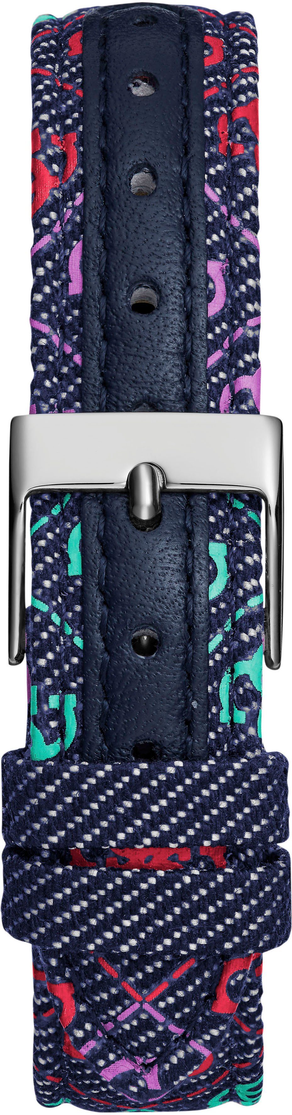 Guess Kwartshorloge Mandy Polshorloge, kinderhorloge, meisjeshorloge, textiel band, cadeau