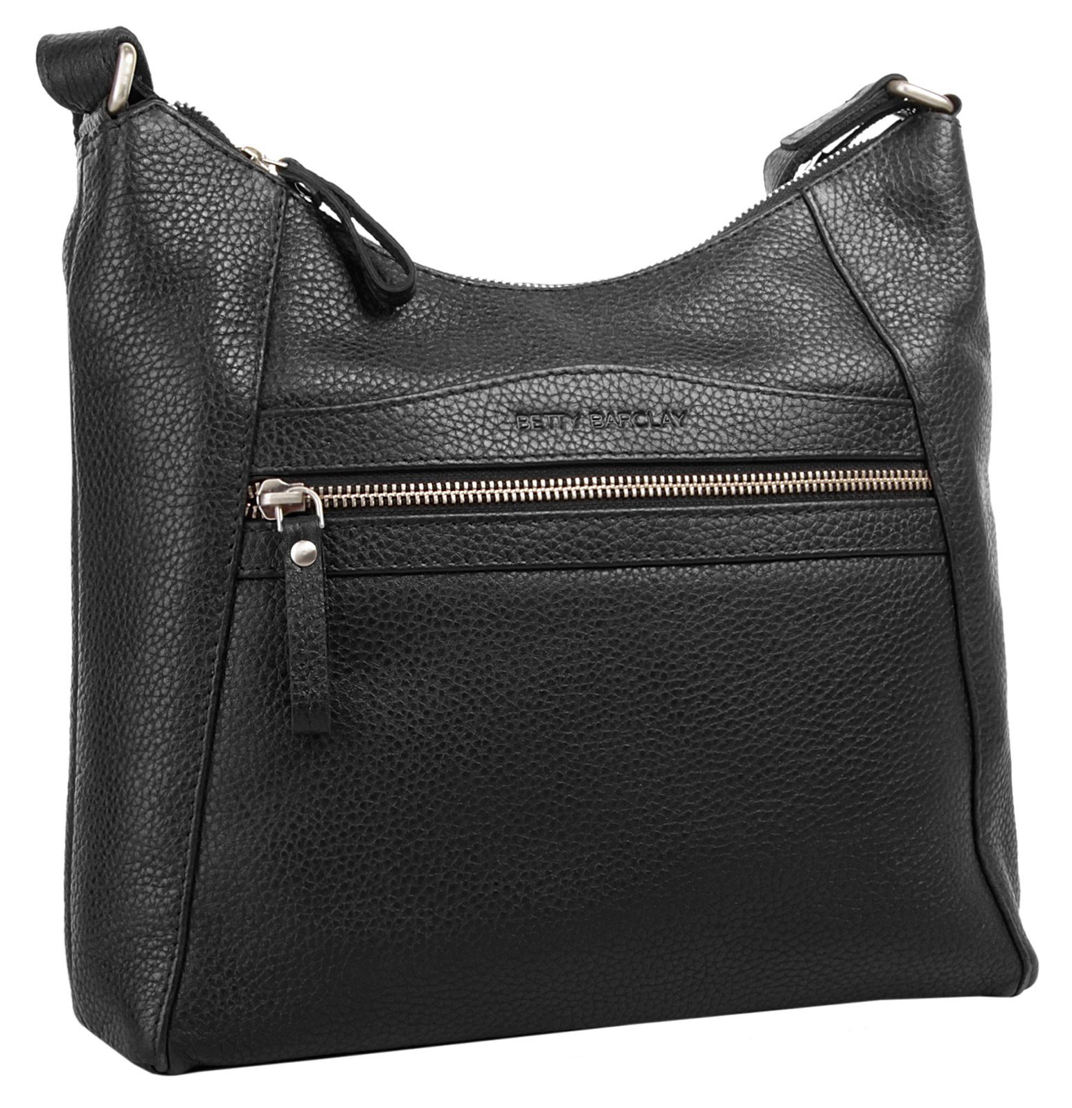 Betty Barclay Schoudertas echt leder