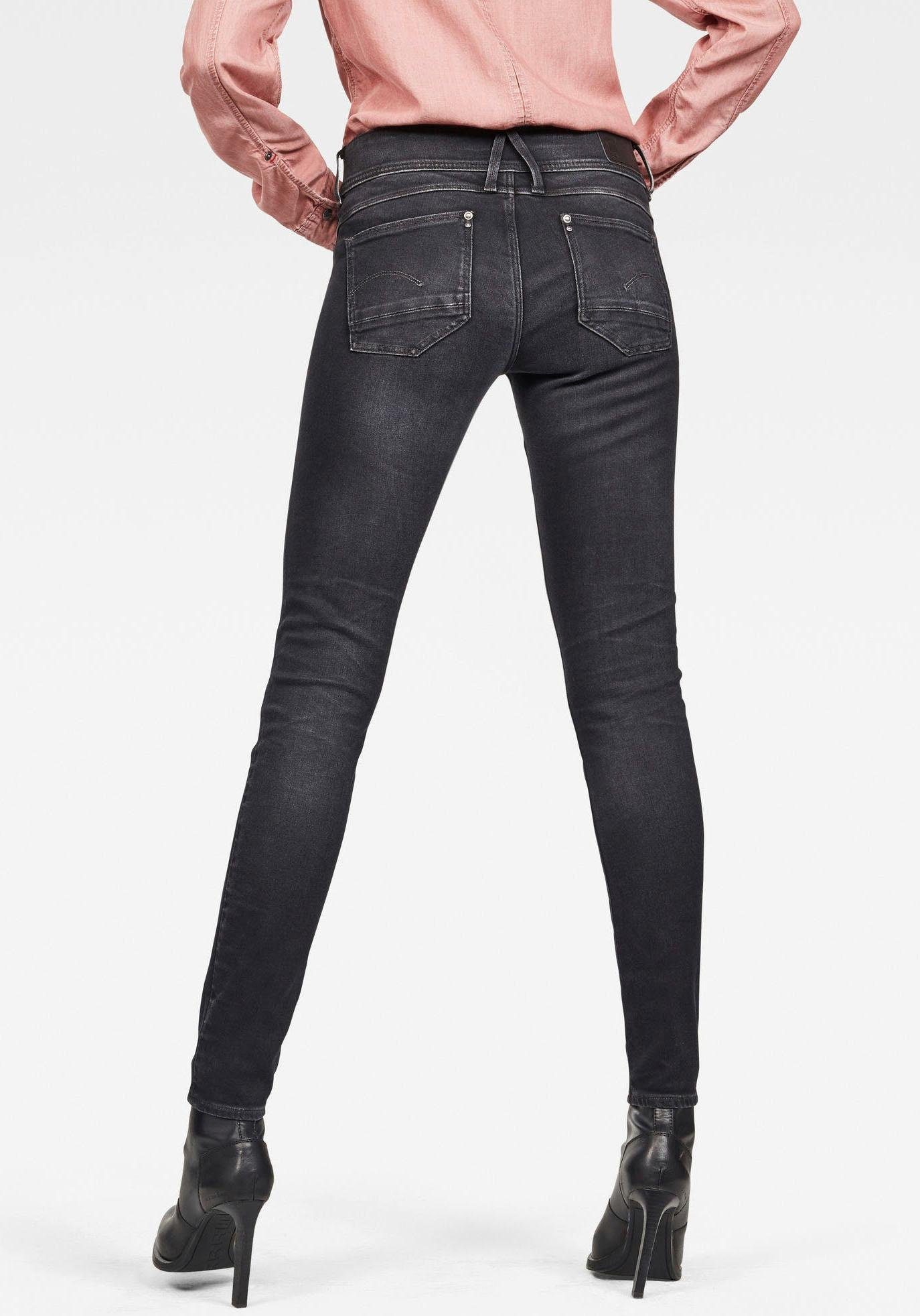 Zeeslak Benodigdheden Percentage G-Star RAW Skinny fit jeans Lynn Mid Waist Skinny met elastan-aandeel  online bij | OTTO
